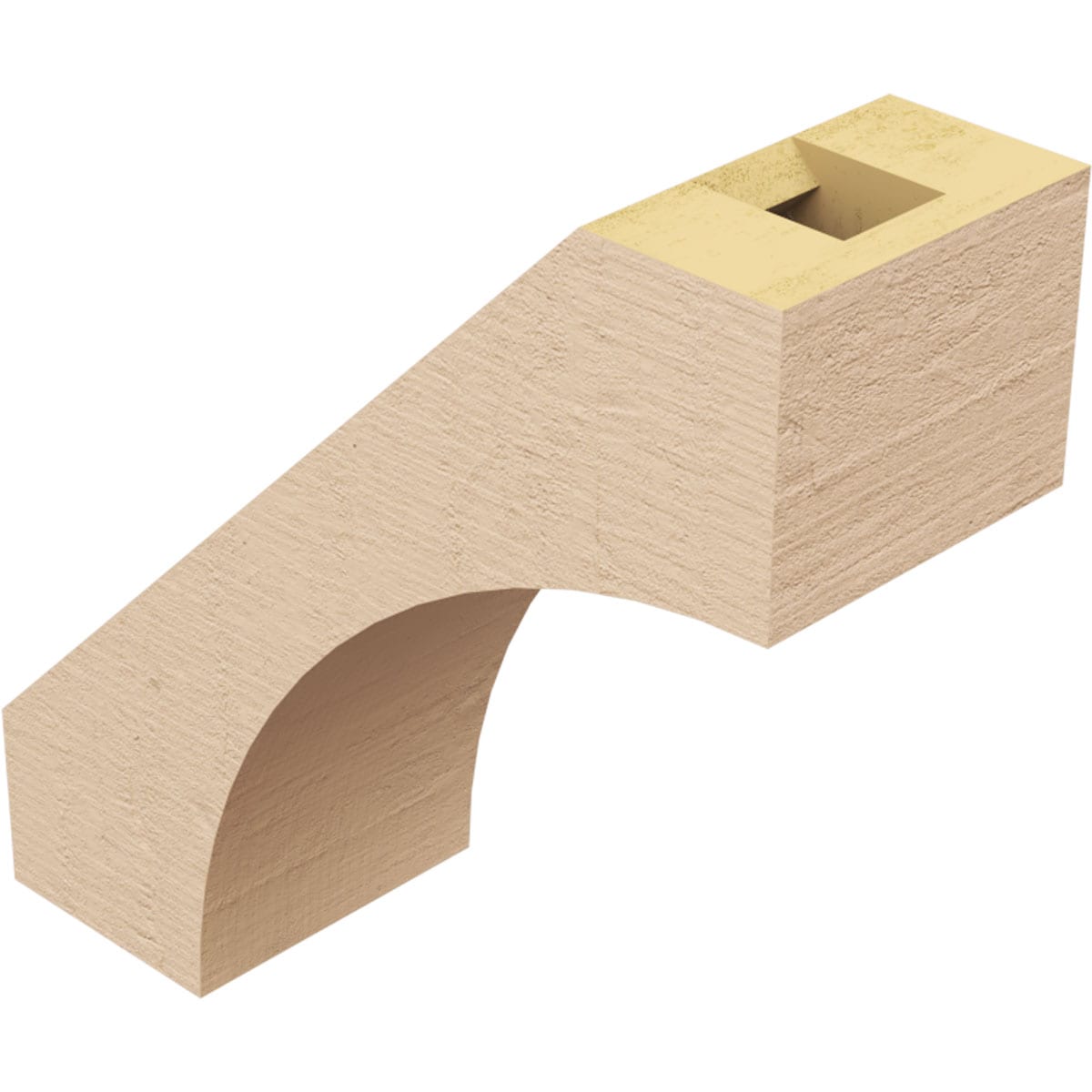 Ekena Millwork BRCUR03X08X08WTLRCPR braces - View #6