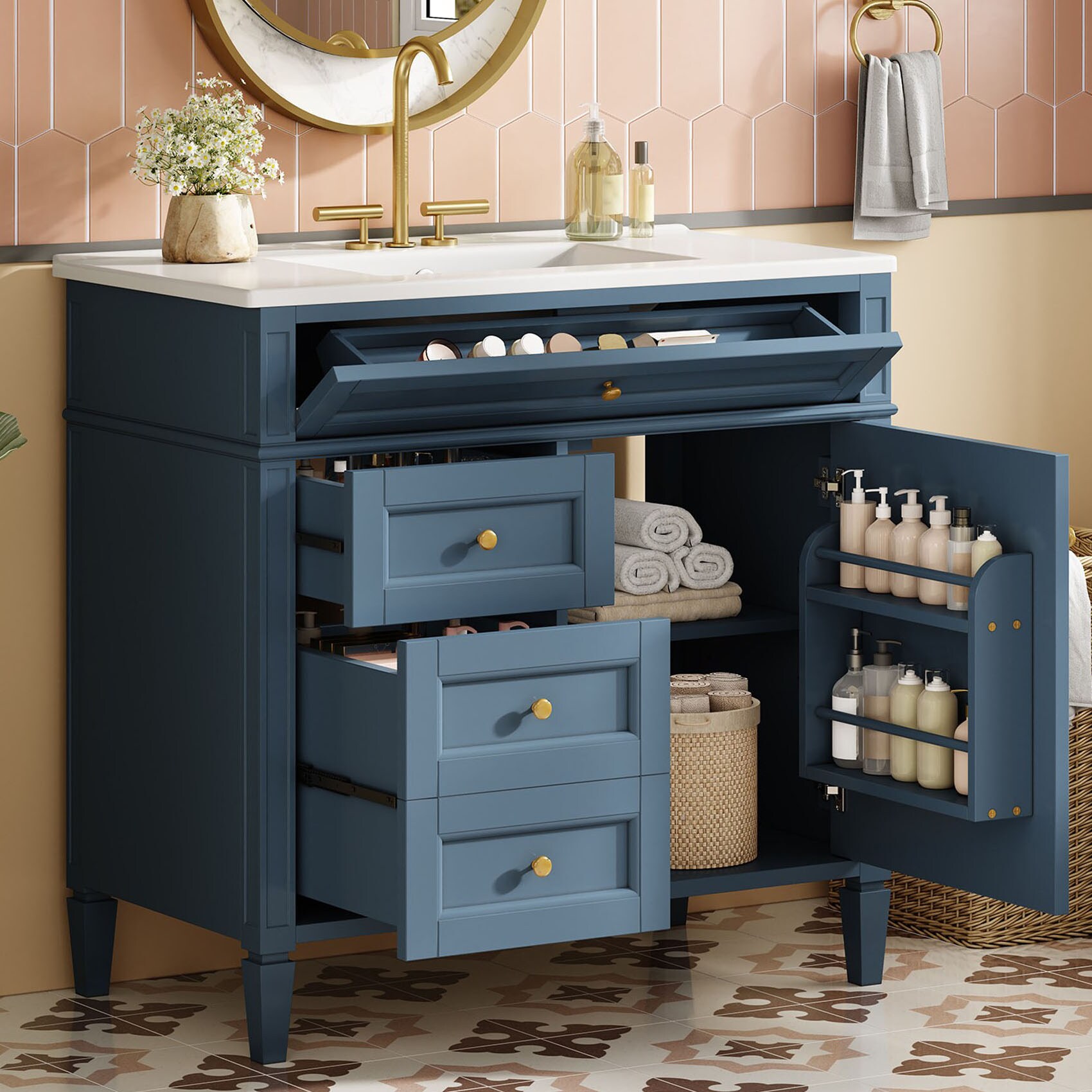 Dexmalle N710P230246M Bath-Vanity-Combo - View #2