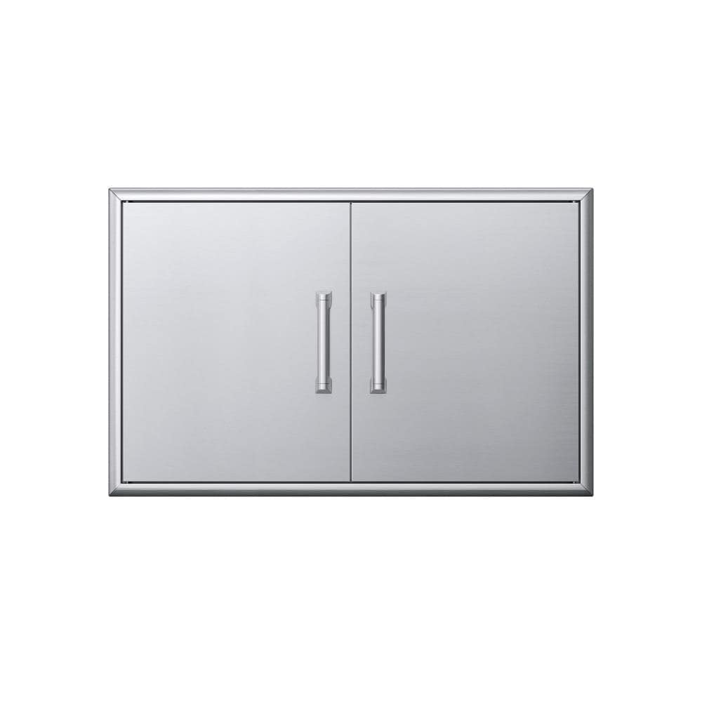 EdgeStar E360AD2 36-in W x 22.9375-in H x 2.5625-in D Built-In Grill Cabinet Single door and double drawer combination