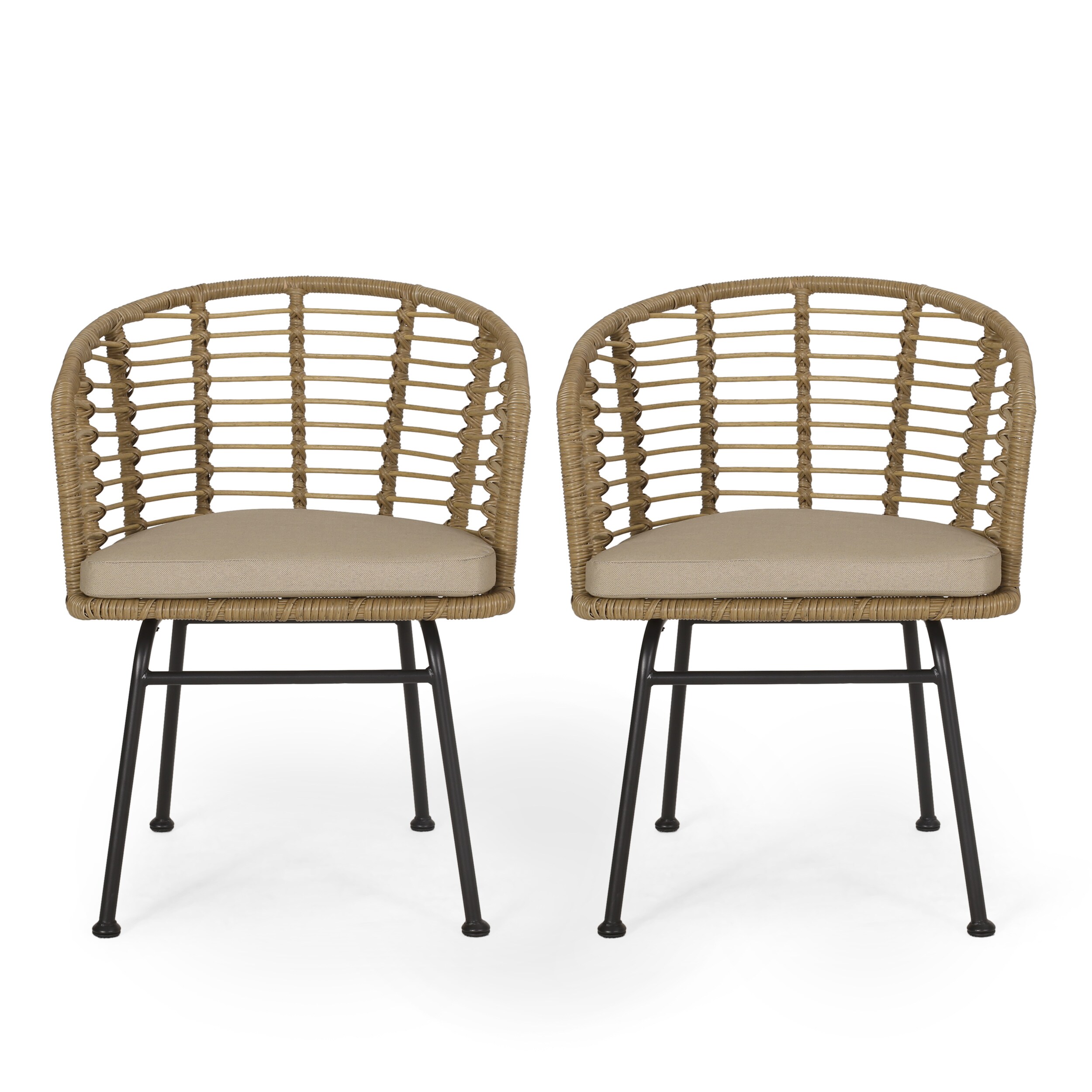 Mondawe MO-NH-4LBRN Patio-Chairs - View #7