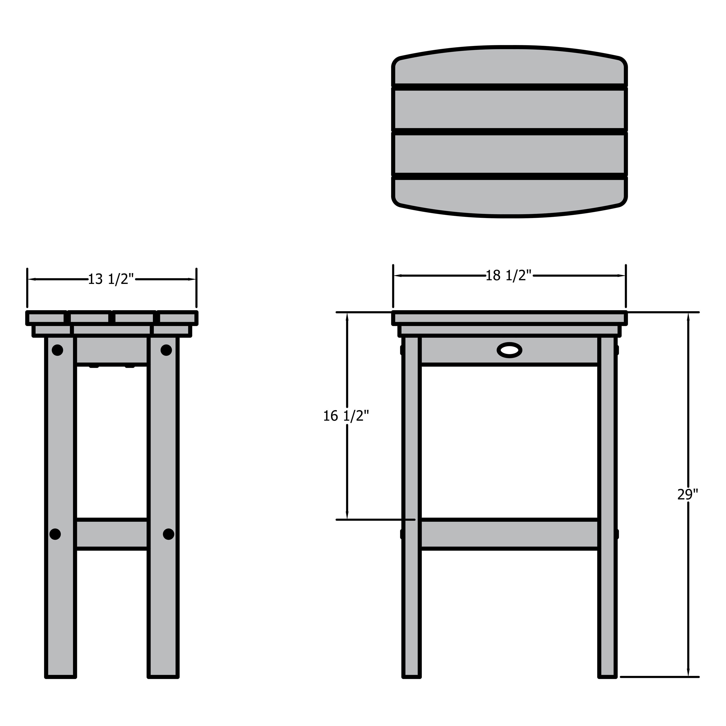 highwood AD-CHR-KS3-RED Patio-Chairs - View #7