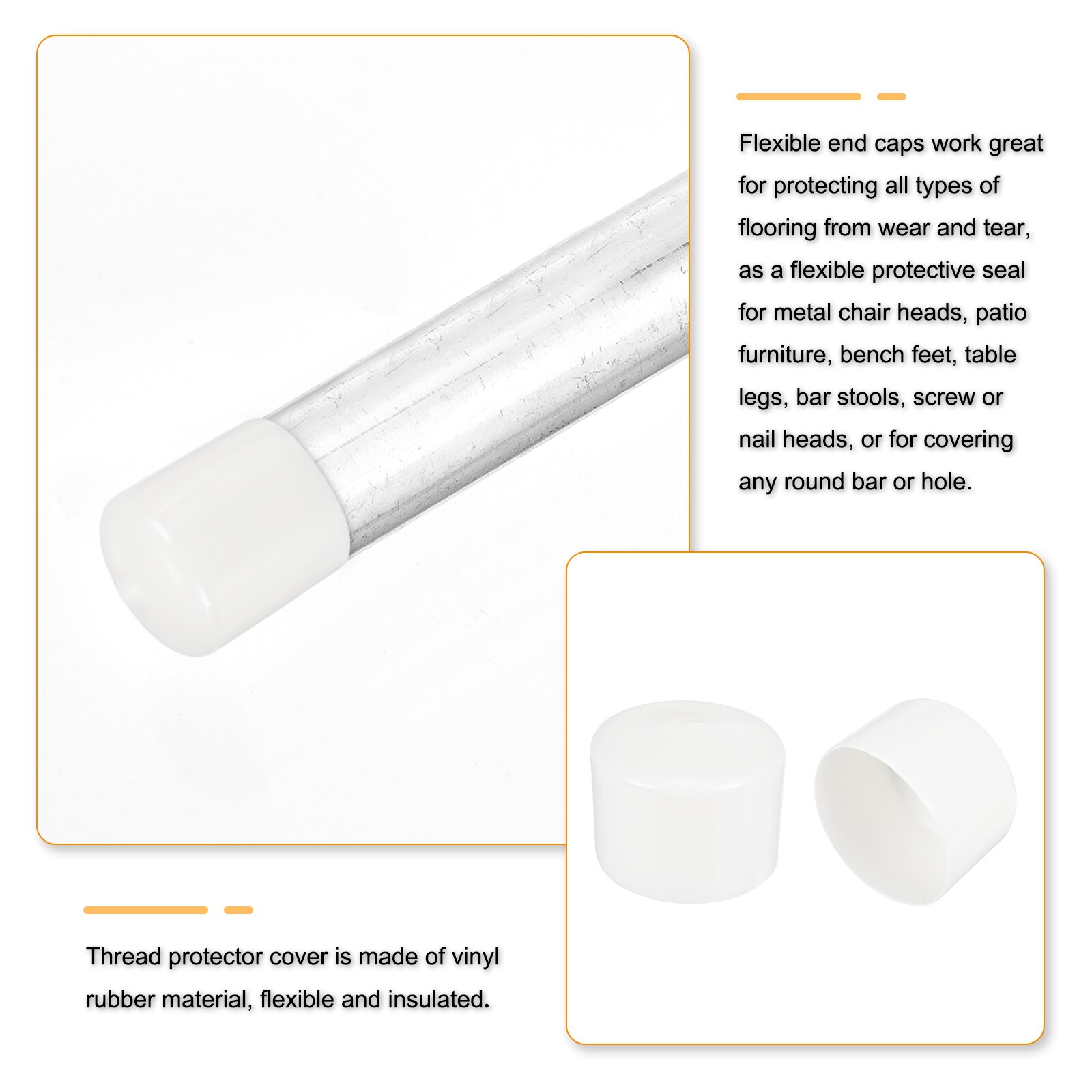 Unique Bargains S26010902UX3891 Deck-Post-Caps - View #3