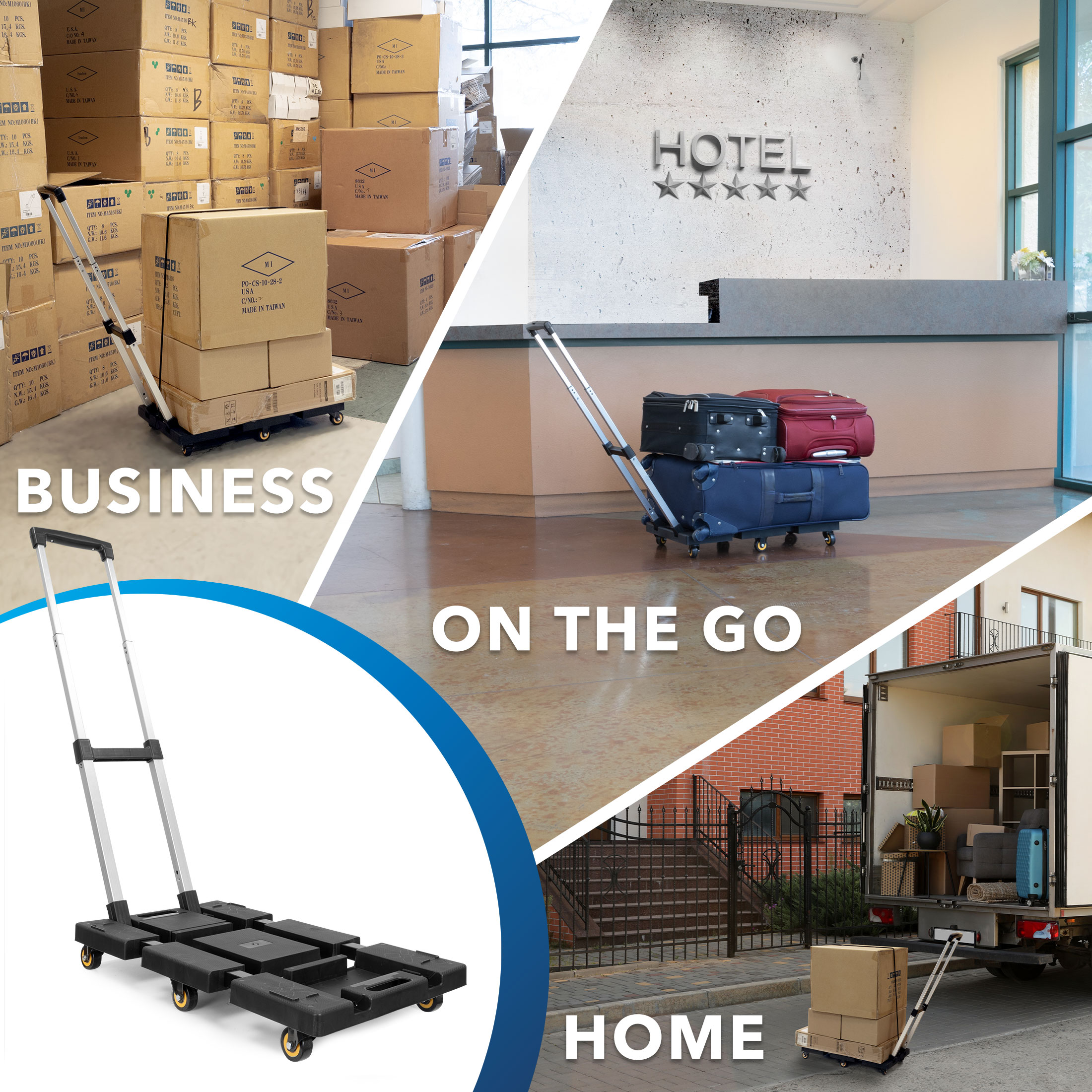 Mount-It! MI-954 Hand-Truck-Dollies - View #4