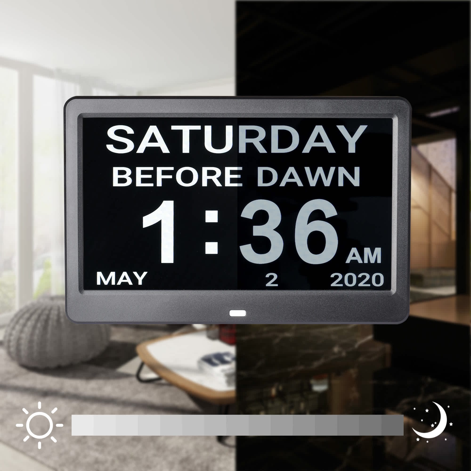 Yescom 06CLK002-10IN-06-LO Indoor-Outdoor-Clocks - View #2