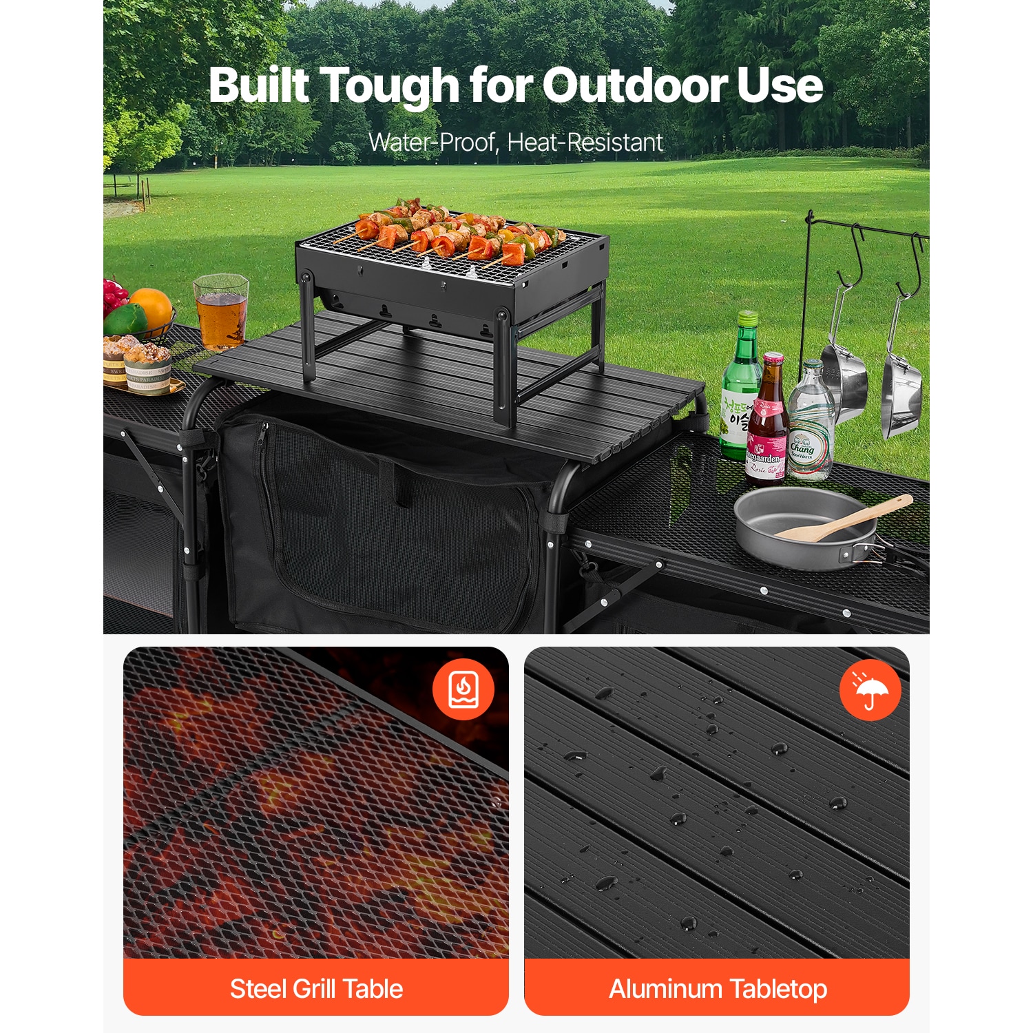 VEVOR SCDFBCWJKHST07025V0 Picnic-Tables - View #3