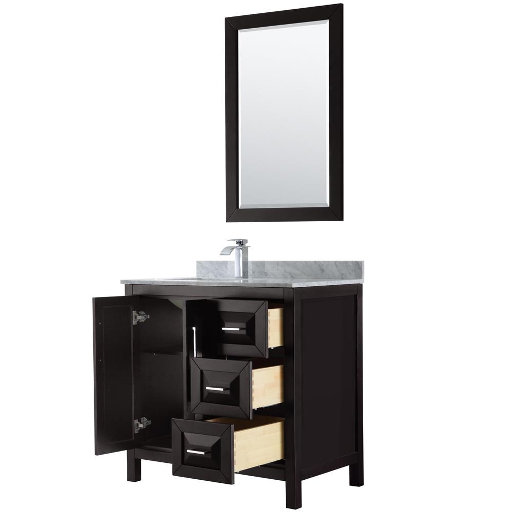 Wyndham Collection WCV252536SDECMUNSM24 Bath-Vanity-Combo - View #2