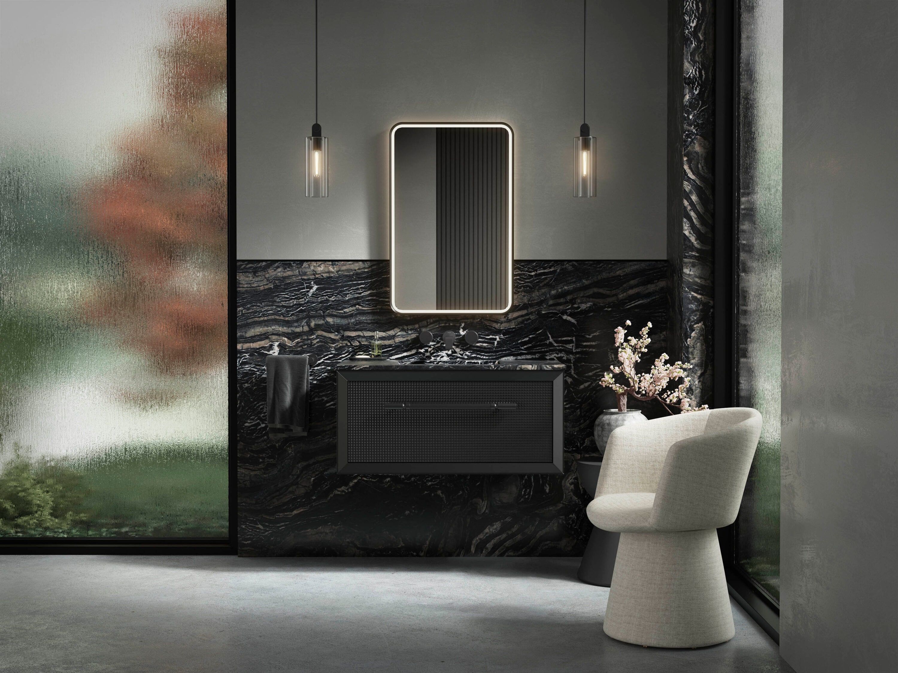 KOHLER 38023-DLM-BLL Framed-Bath-Mirrors - View #3