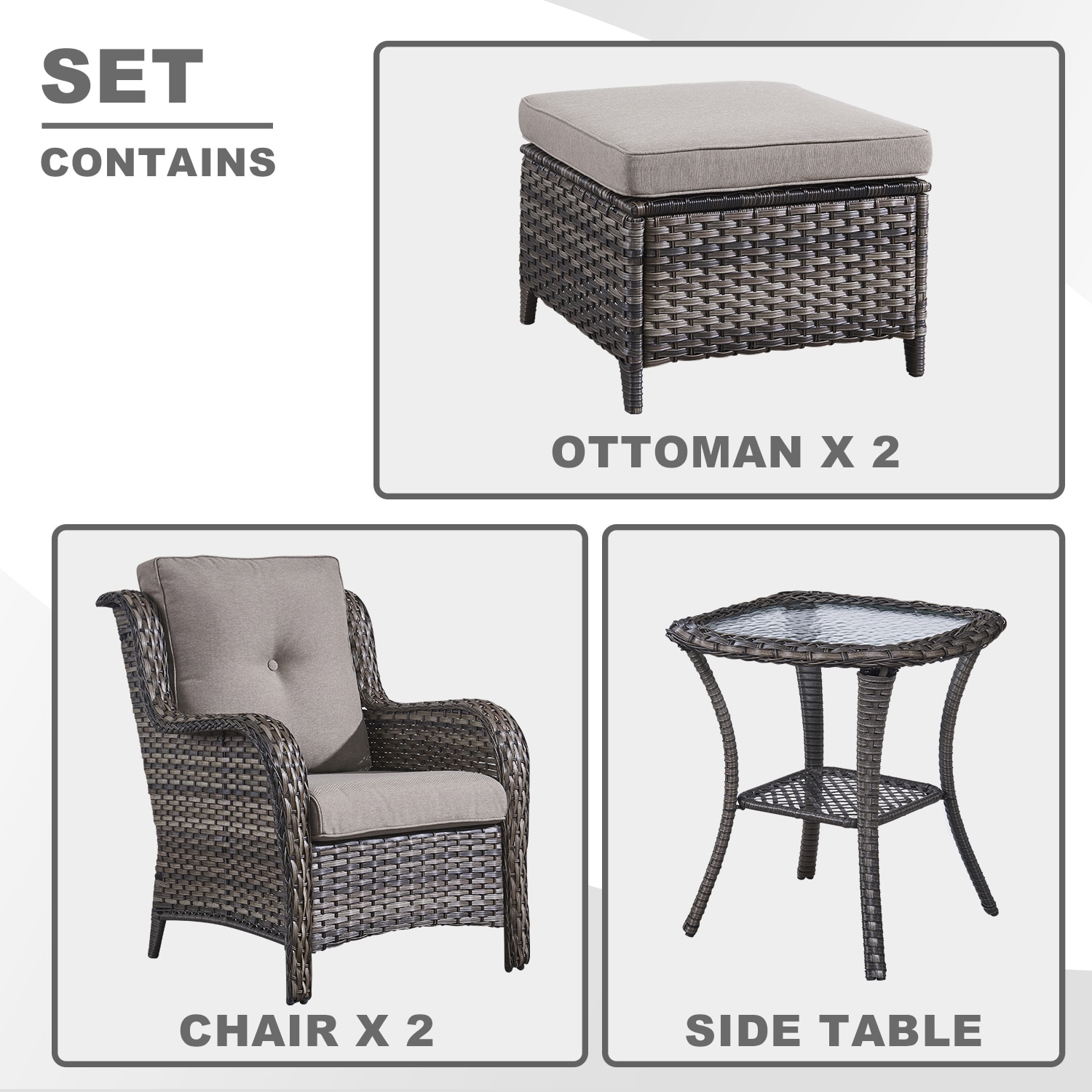 Rilyson FS017026016-2 Patio-Conversation-Sets - View #3