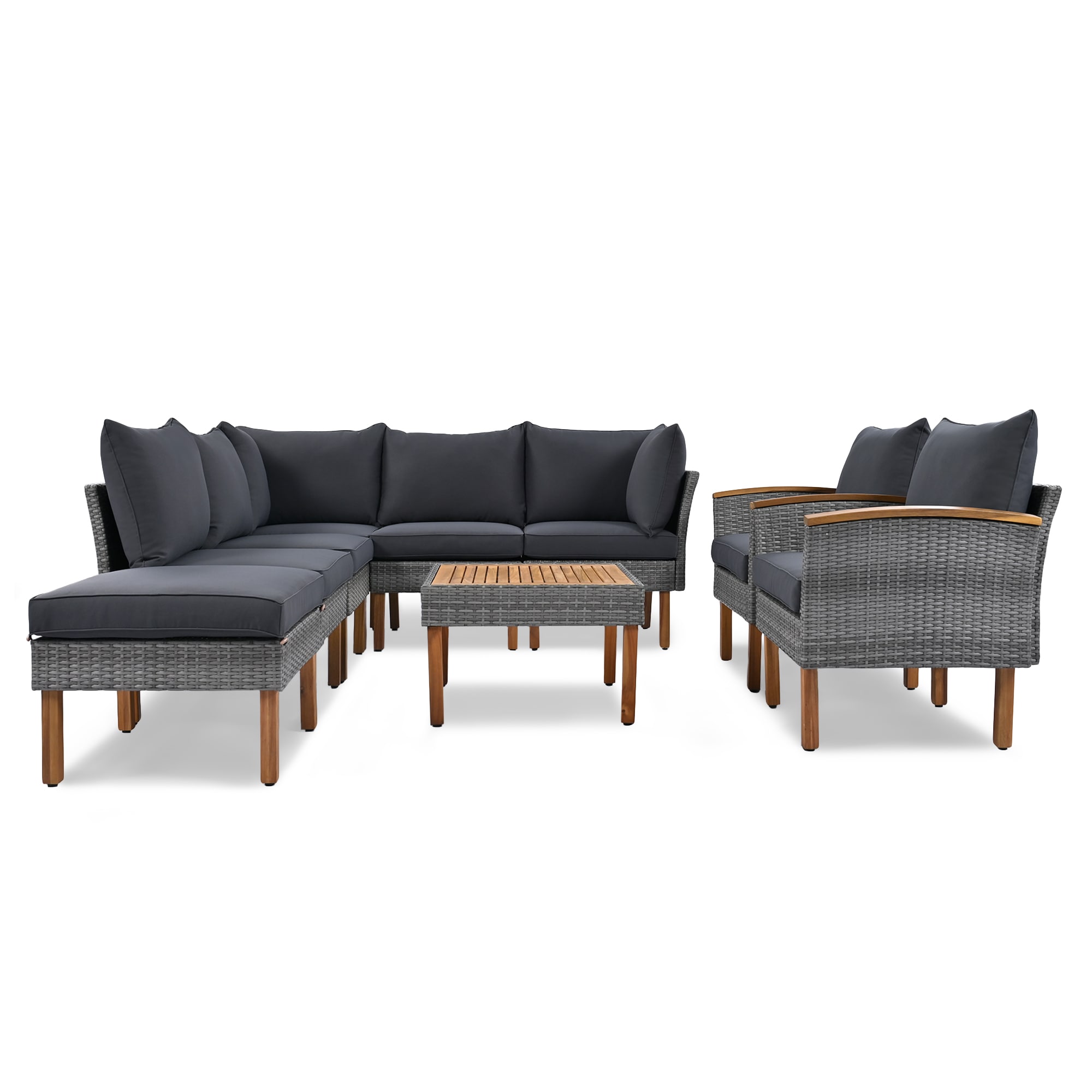 Nestfair HPGO208E Patio-Sofas-Daybeds - View #3