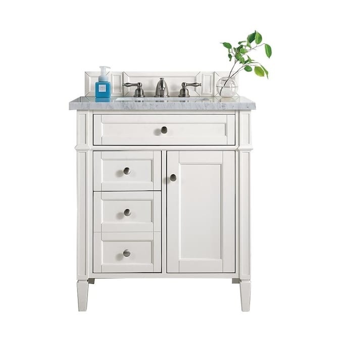 James Martin Vanities Brittany 30 In, 72 Brittany Double Bathroom Vanity Cottage White