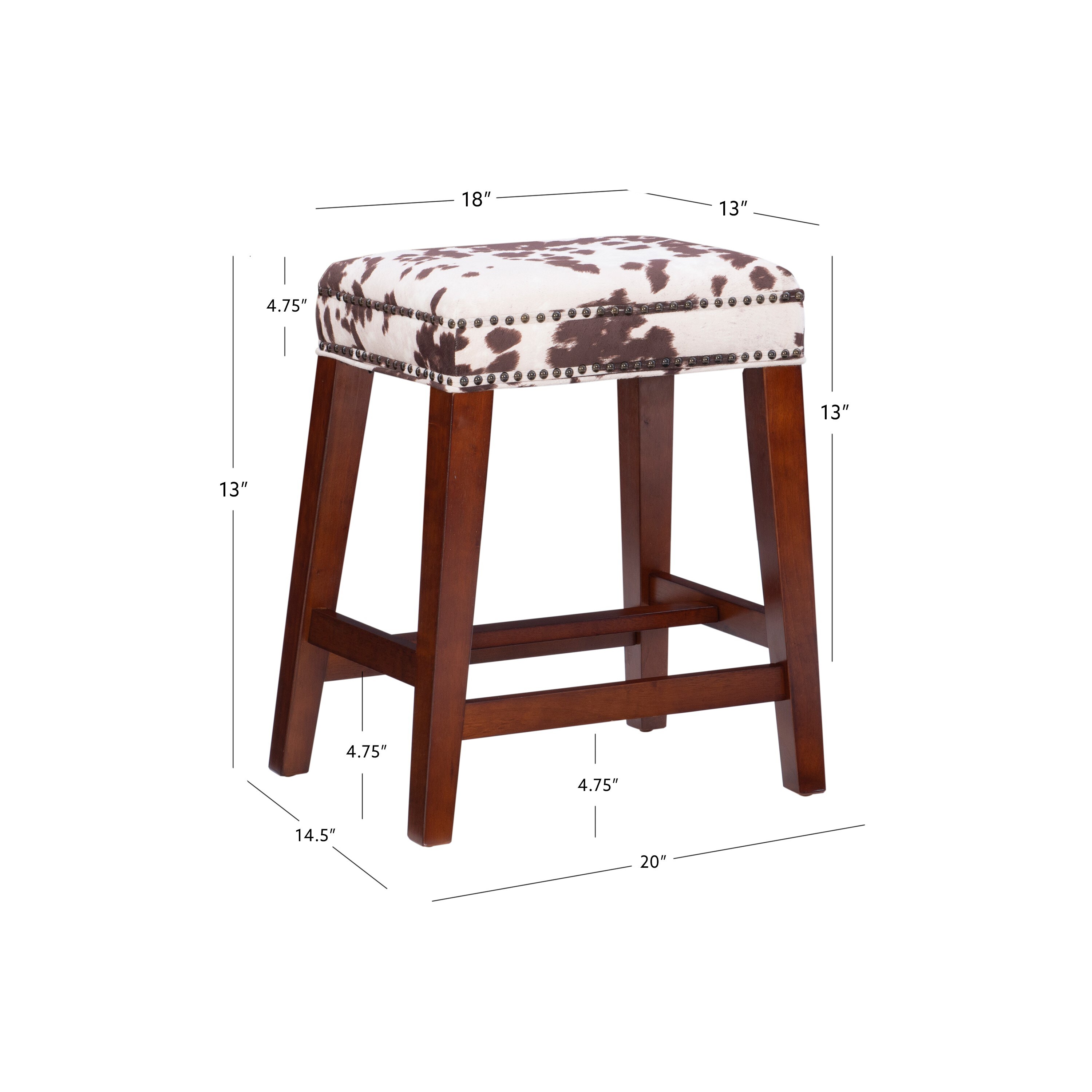 Linon CS099COW01U stools - View #8