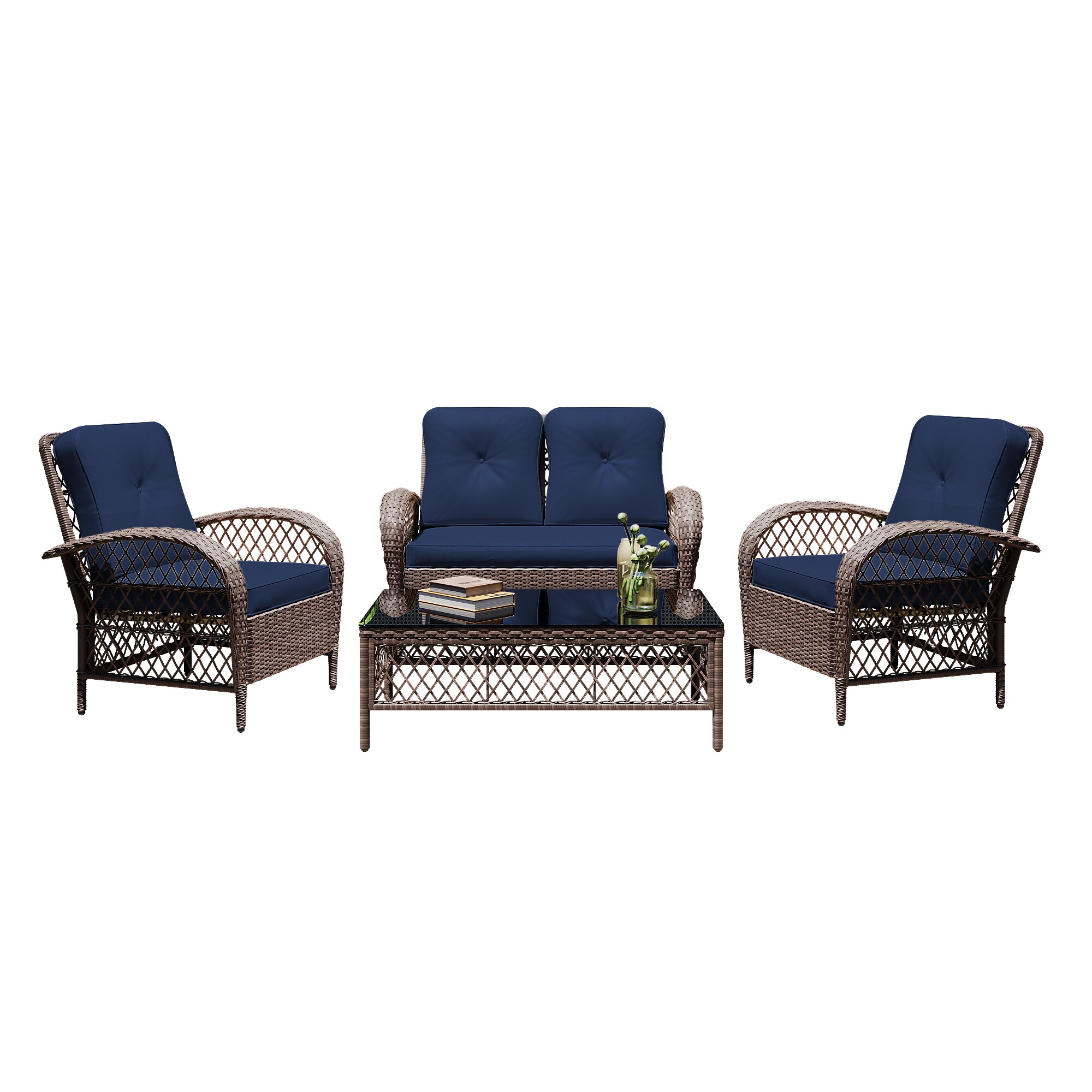 Patio Watcher LH4-B-NABLUE Patio-Conversation-Sets - View #2