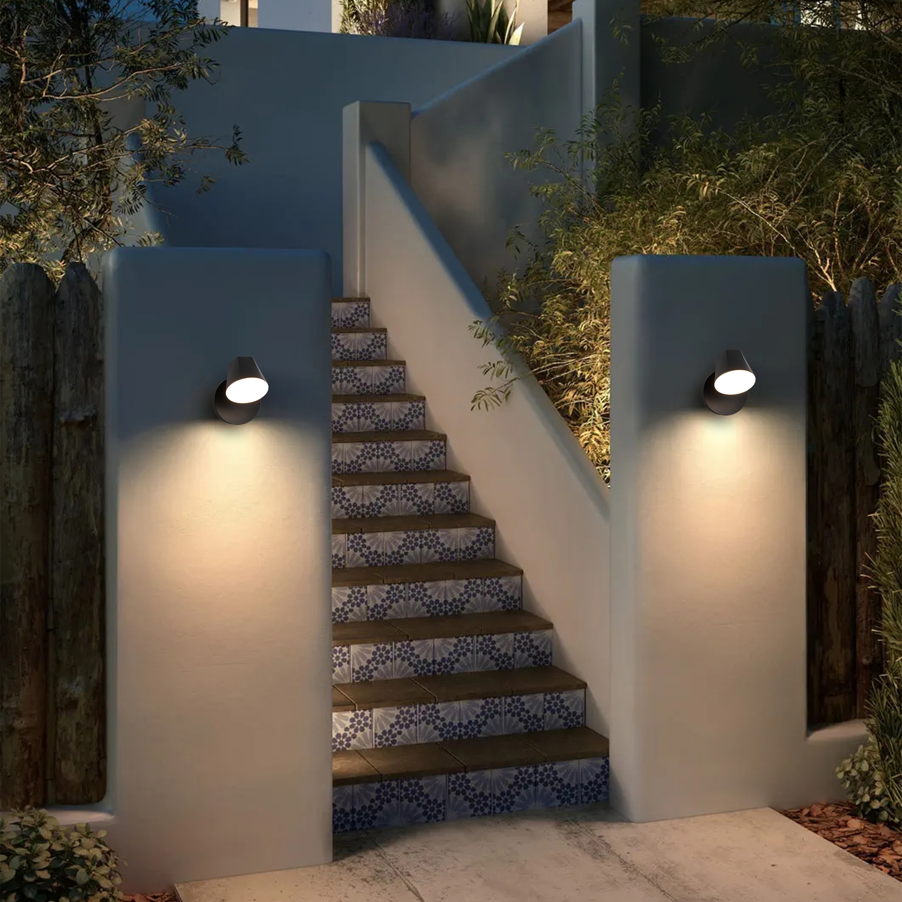 C Cattleya LCA2526-JES-W Outdoor-Wall-Lighting - View #2