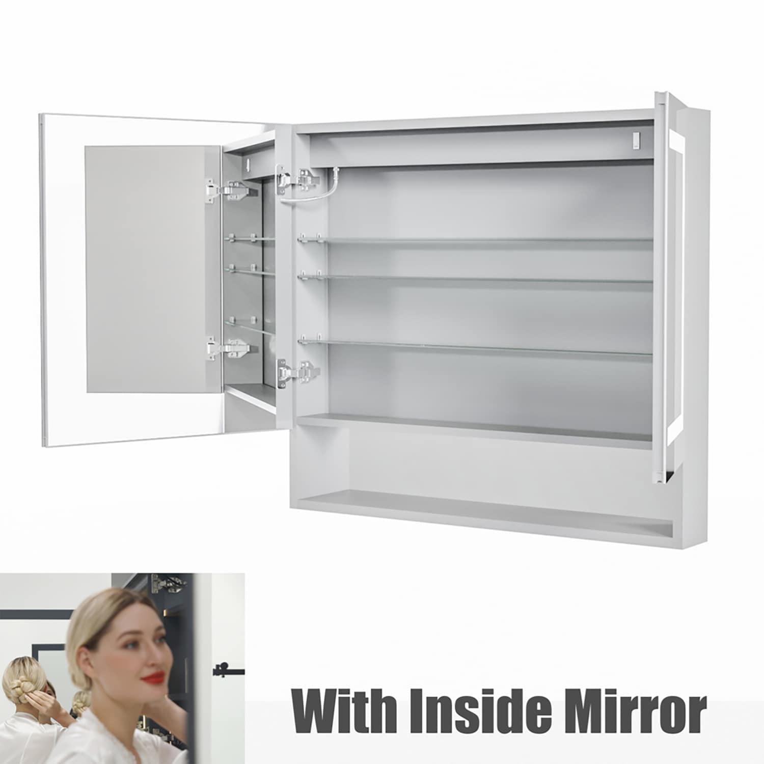 waterpar WPLO-3632V5FX Bathroom-Medicine-Cabinets - View #11