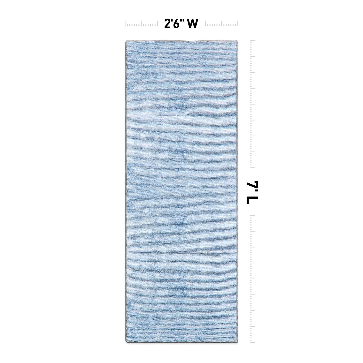World Rug Gallery 5081BLUE2X7 rugs - View #2