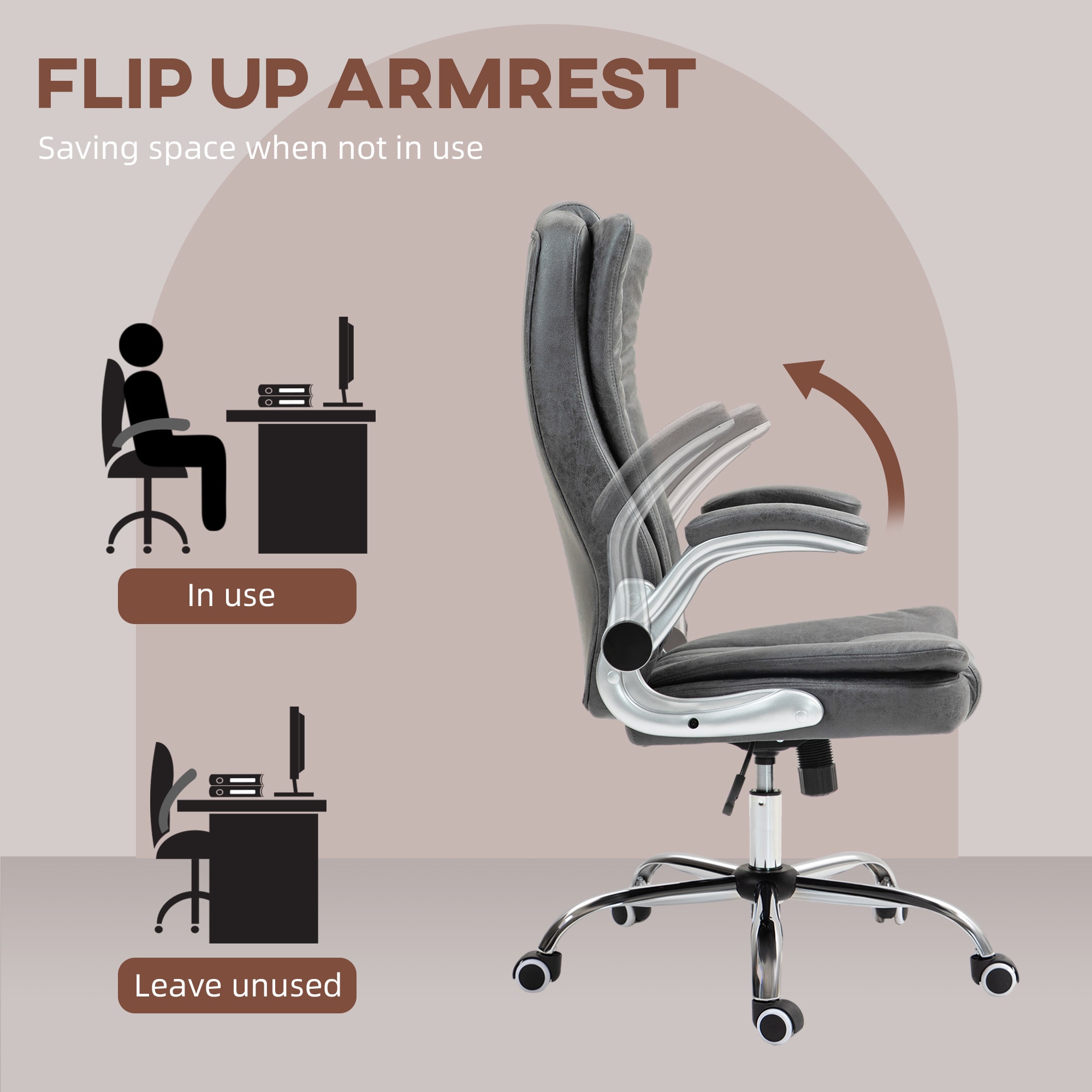 Sumyeg WF-HW66185GR-LA Office-Chairs - View #4