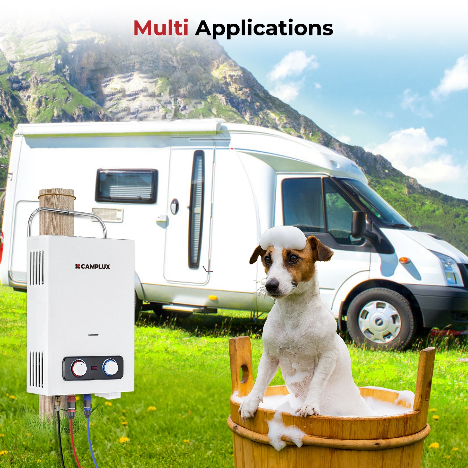 Camplux BD158-N Gas-Water-Heaters - View #2