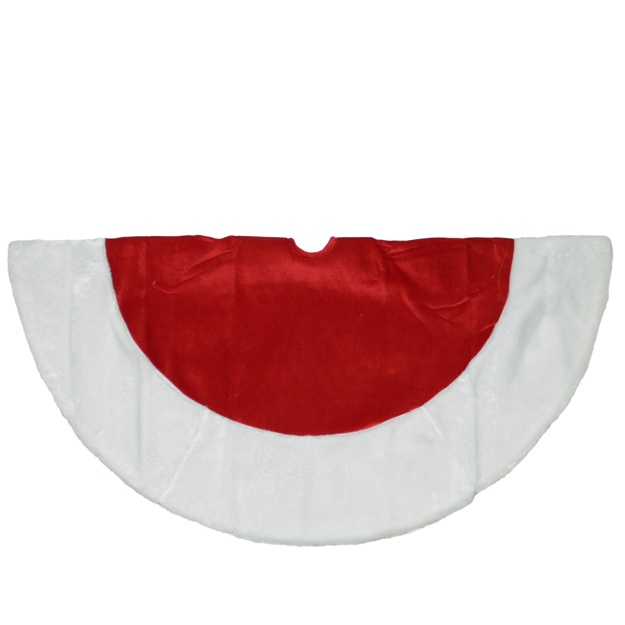 Northlight 48-in White Tree Skirt at Lowes.com
