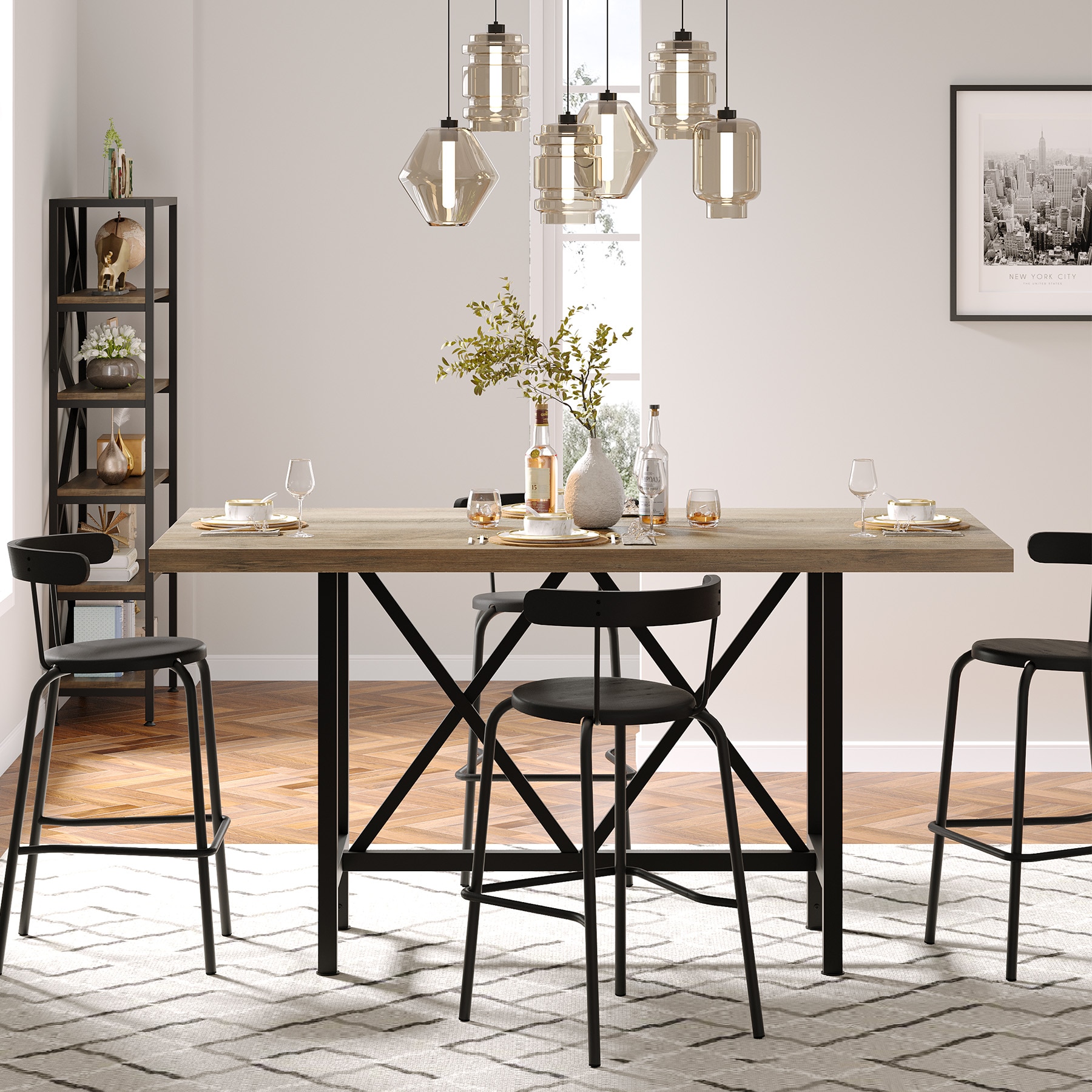 Fnova LWTJ-JW0954 Dining-Tables - View #8