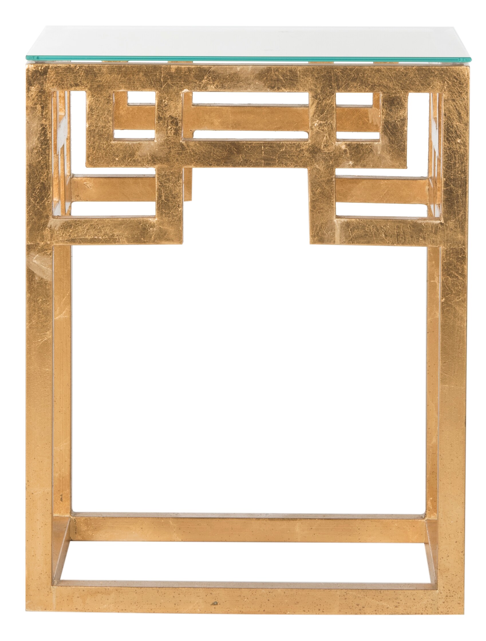 safavieh gold end table