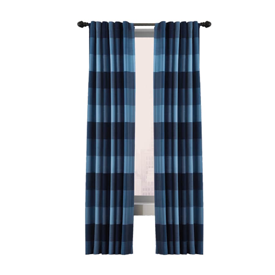 allen + roth 1603207.63 63-in Blue Light Filtering Back Tab Single Curtain Panel