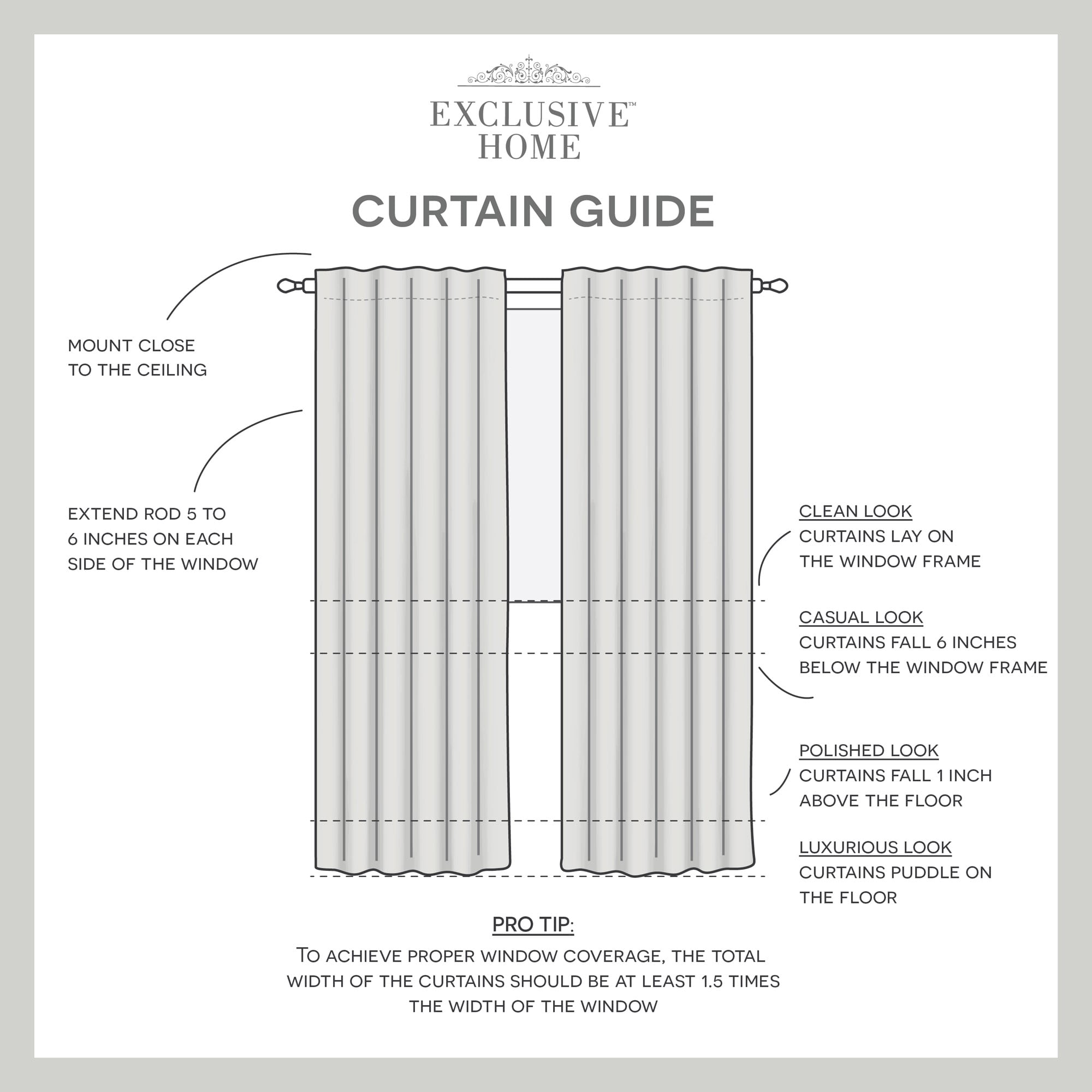 Exclusive Home YC012623DSEHC1 A253 curtains - View #6