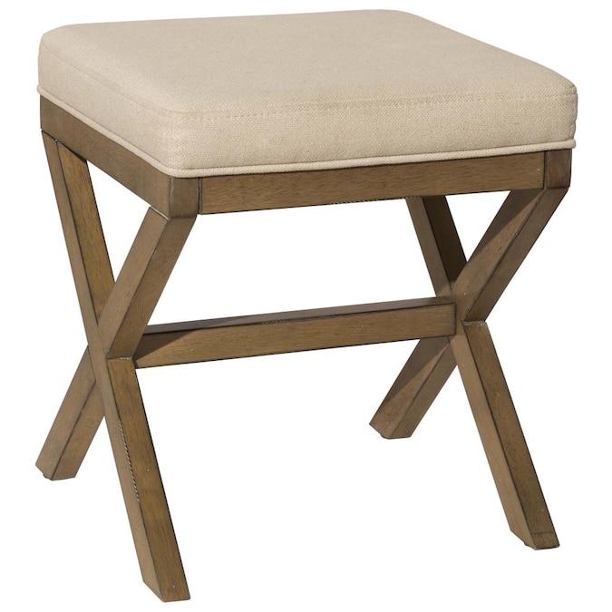 Fog Square Makeup Vanity Stool, How Tall Should A Vanity Stool Be