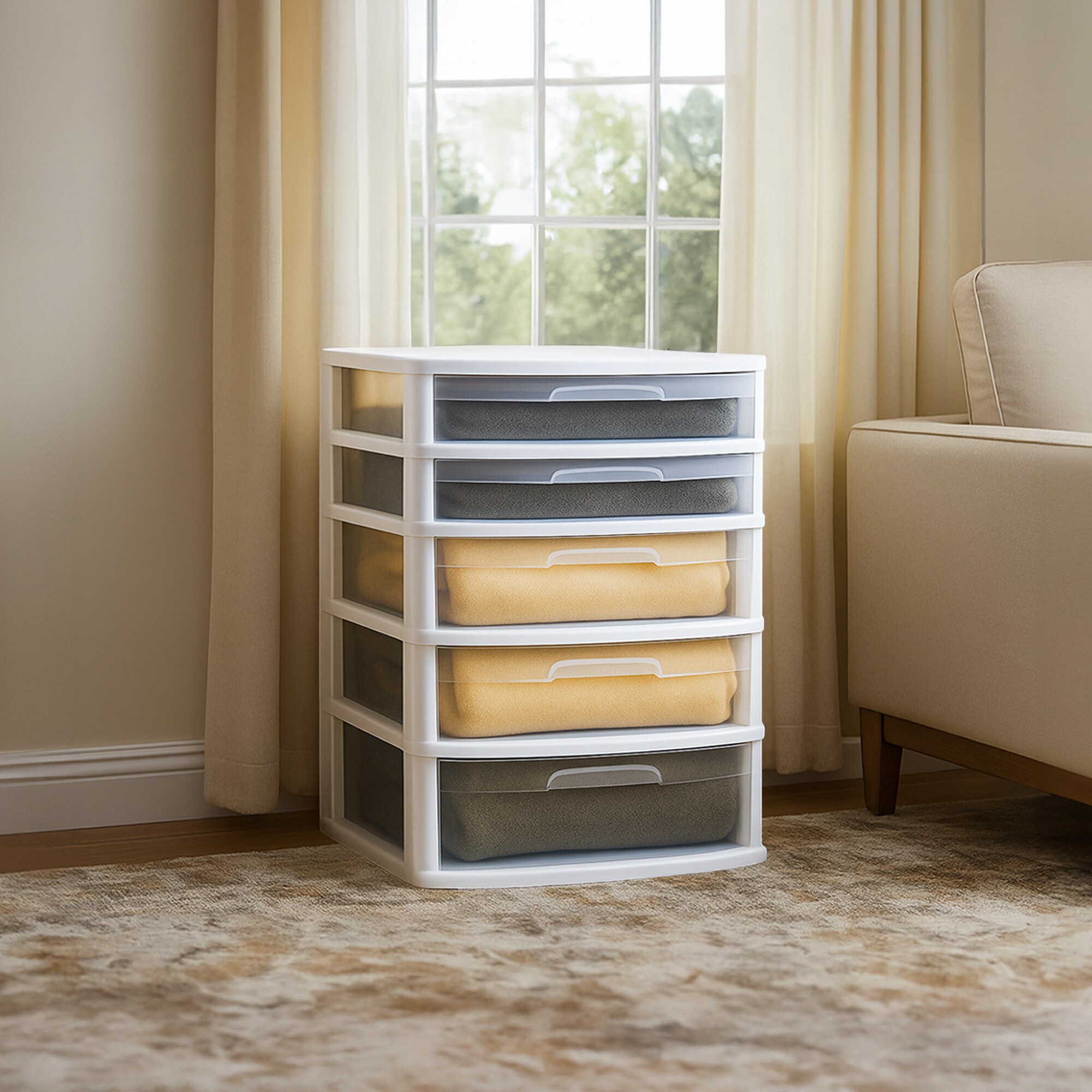 Homz Products 05545WHDC.01  - View #7