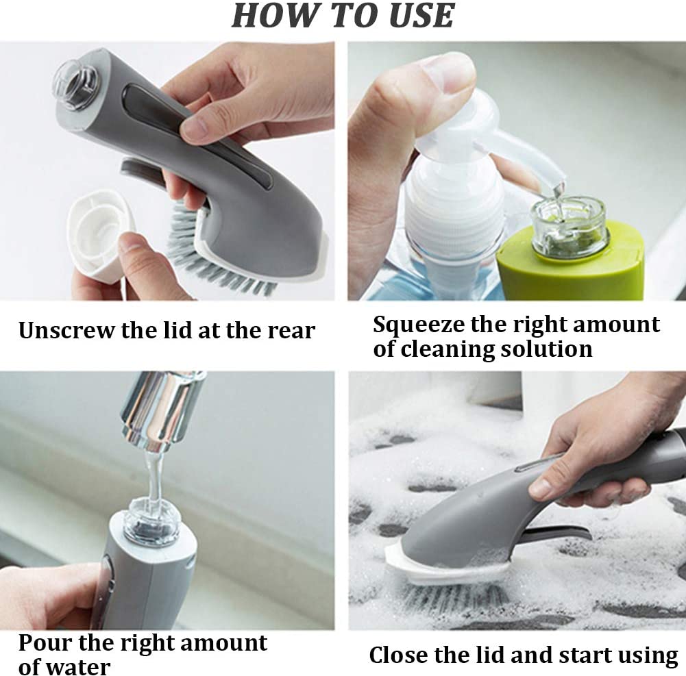 O-cedar Dish Brush With Soap Dispenser