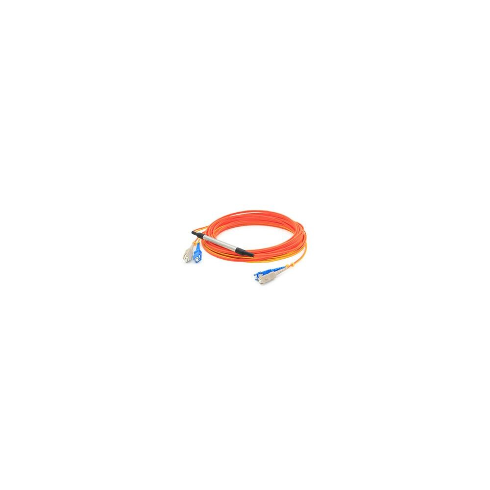 AddOn SYBA6190  CAB-GELX-625-AO 3 m Cisco CAB-GELX-625 Compatible SC Male to SC Male OM1 and OS1 Duplex LSZH Mode Conditioning Cable, Orange
