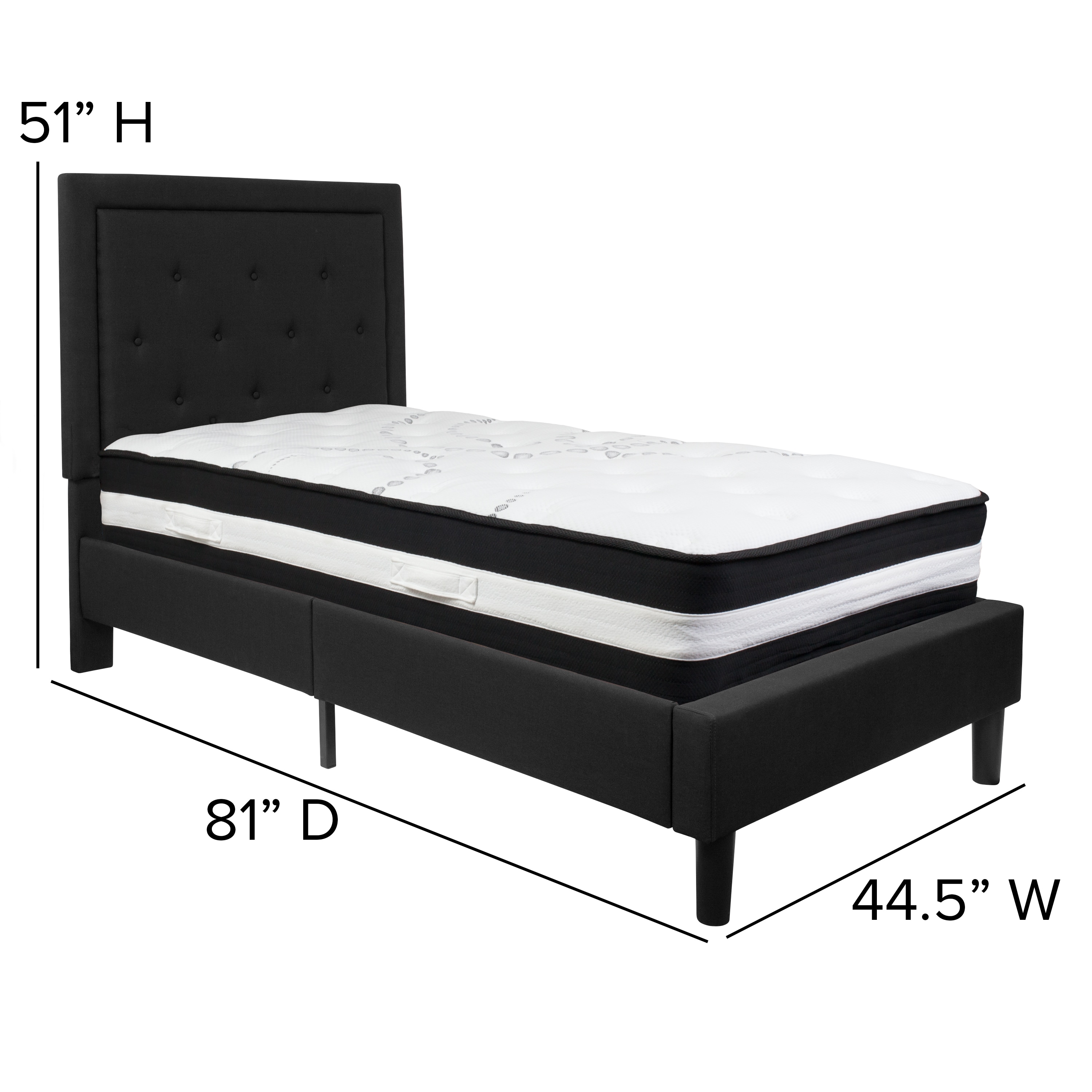 Flash Furniture 889142257530 beds - View #3
