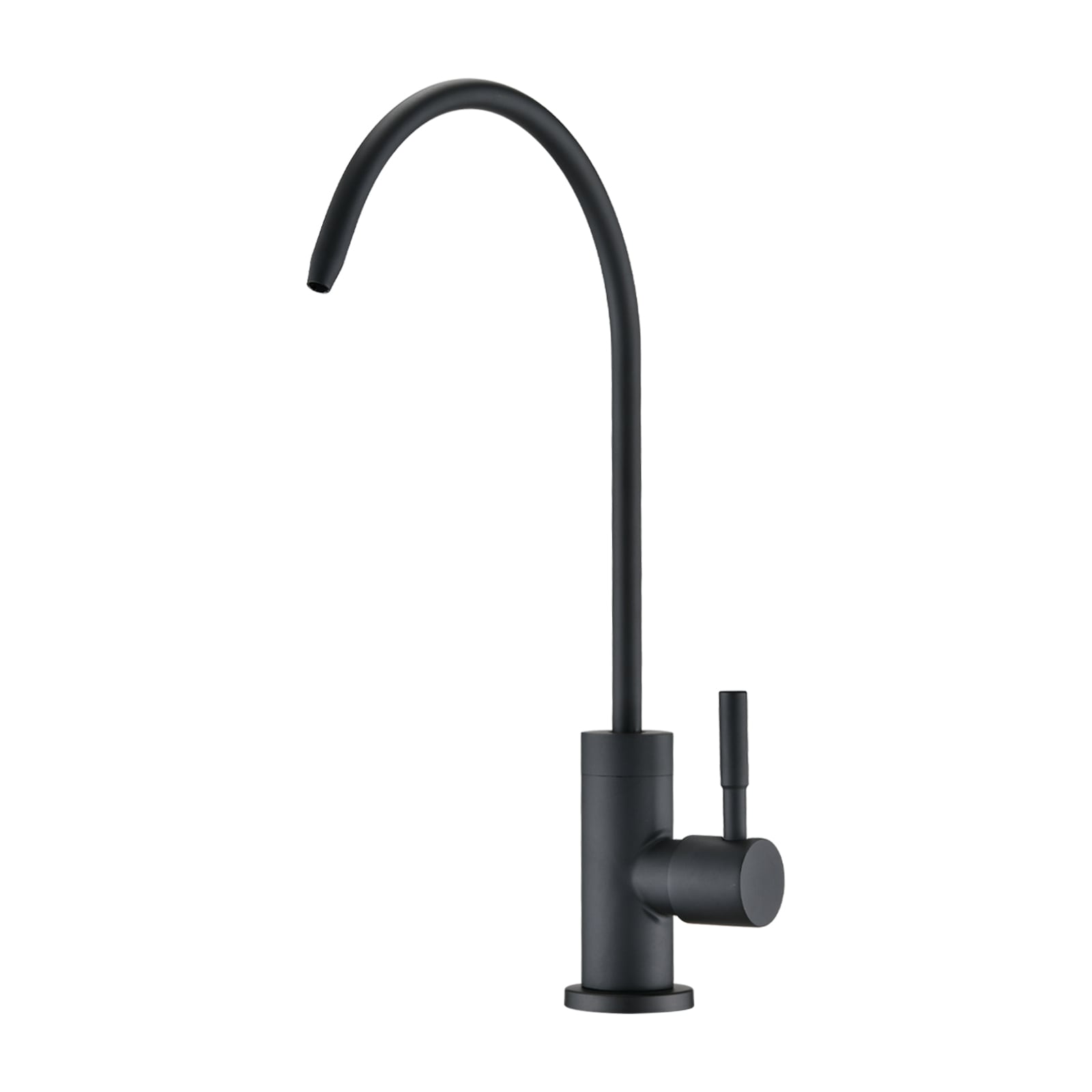 Vanfority Everly Stainless Steel Deck-mount Cold Water Dispenser in Matte Black