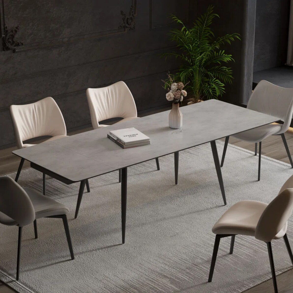 Oizaye DB-ORX-DT-2304SG Dining-Tables - View #3