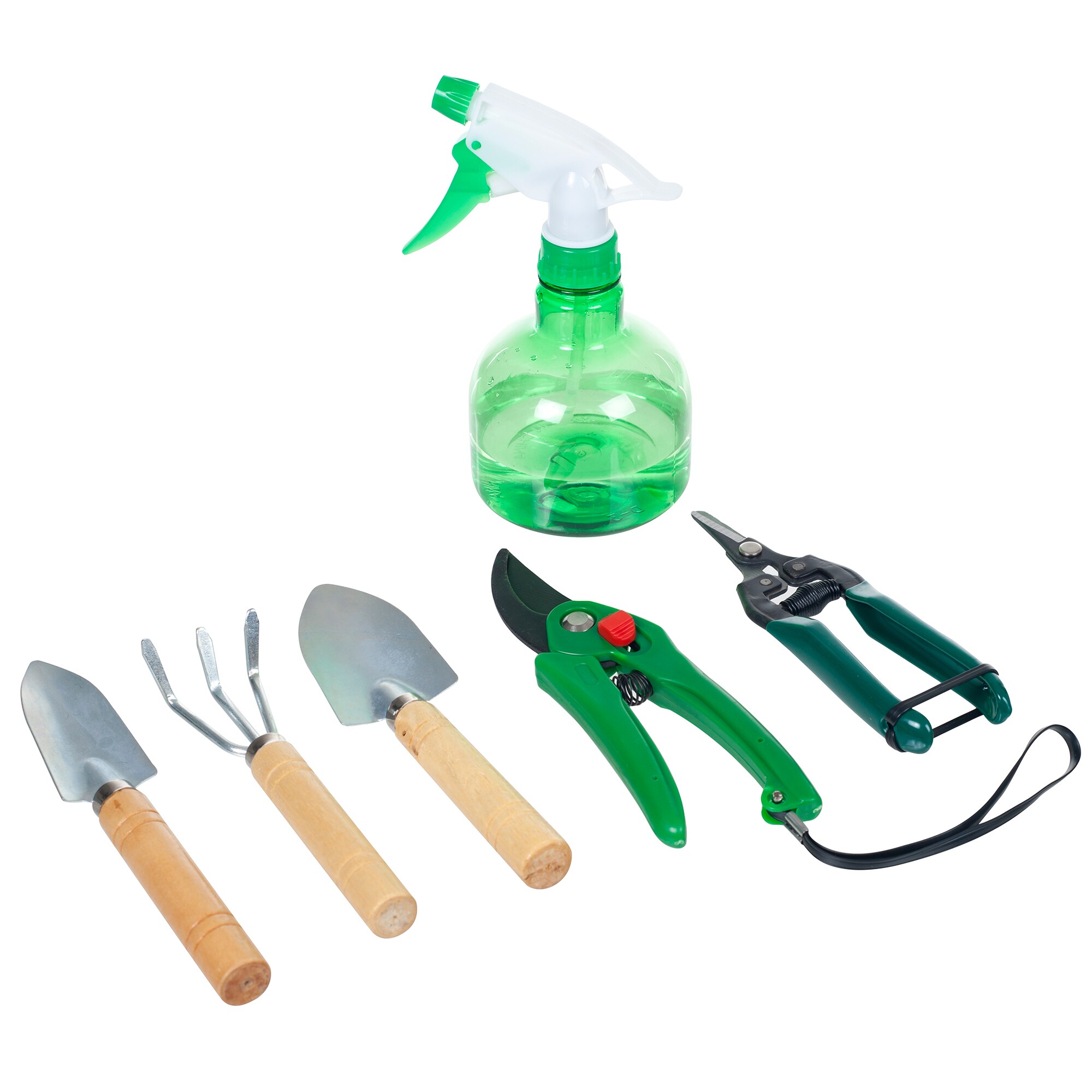 Nature Spring Gardening Tools Set For Indoor Plants 7 Piece Kit With