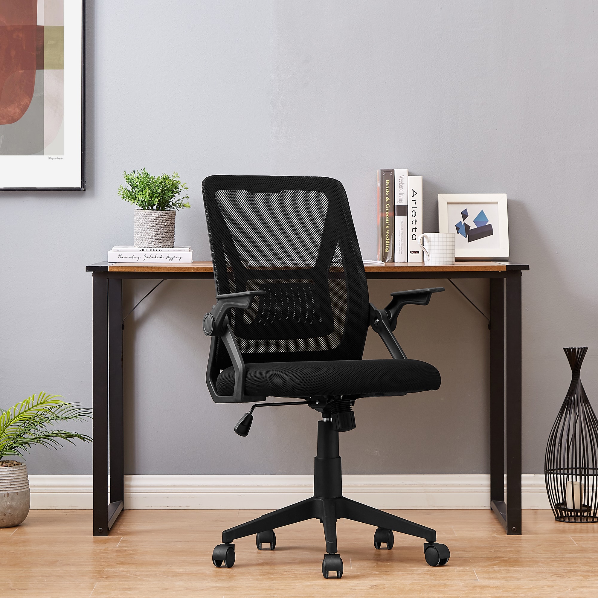 Vecelo LOE-OC01-BLK Office-Chairs - View #8