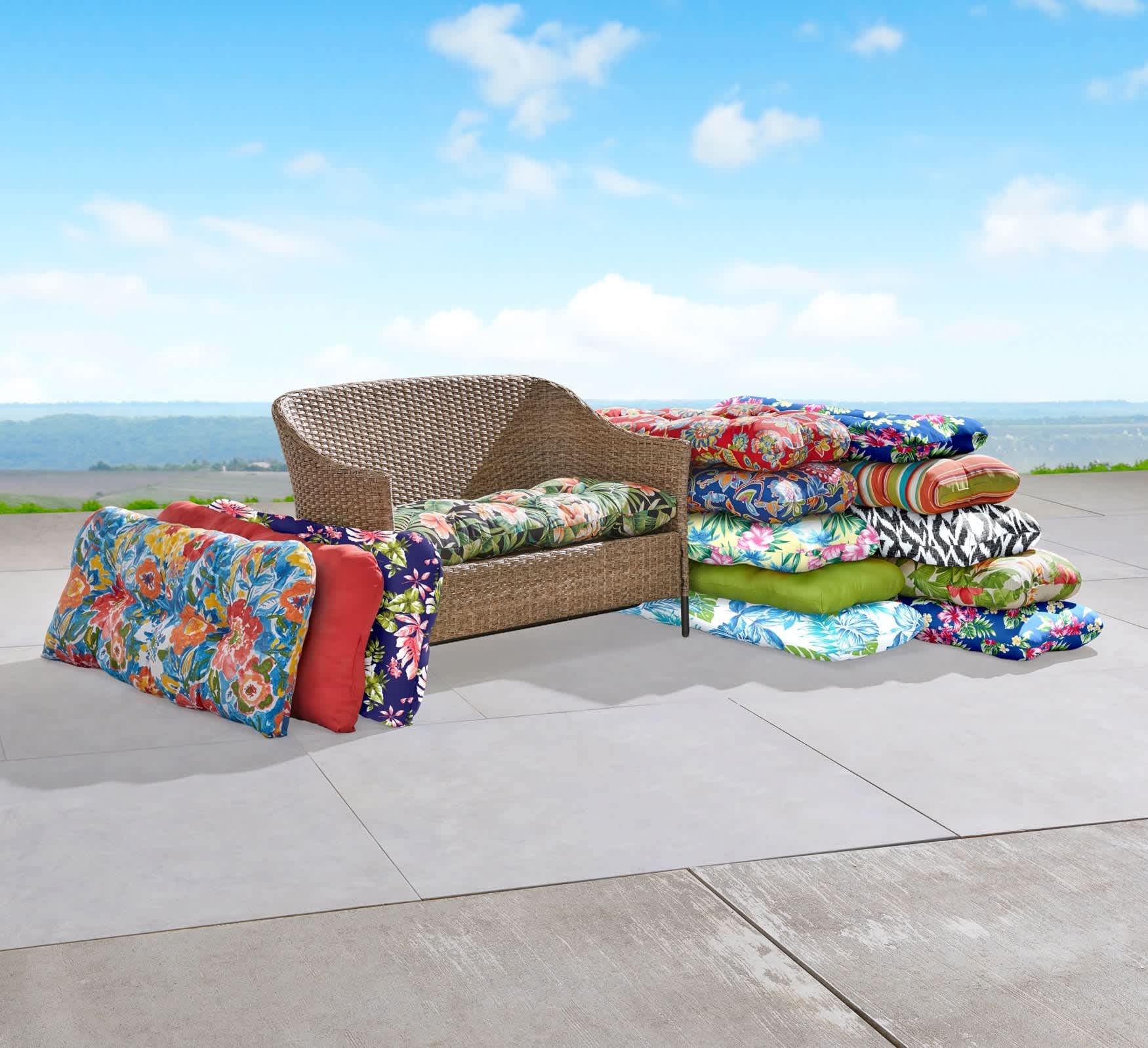 BrylaneHome 196392791746 Patio-Furniture-Cushions - View #2