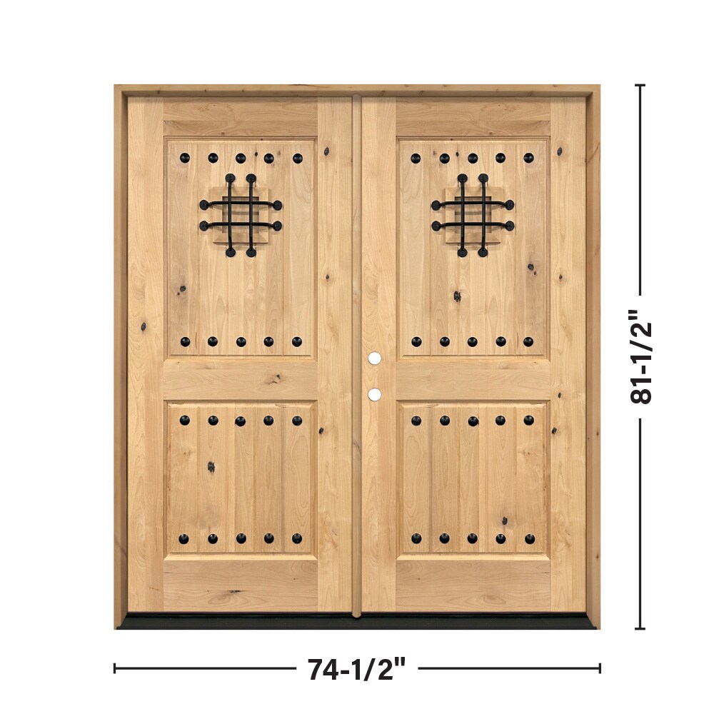 Reviews for Krosswood Doors 36 in. x 80 in. Rustic Knotty Alder 9