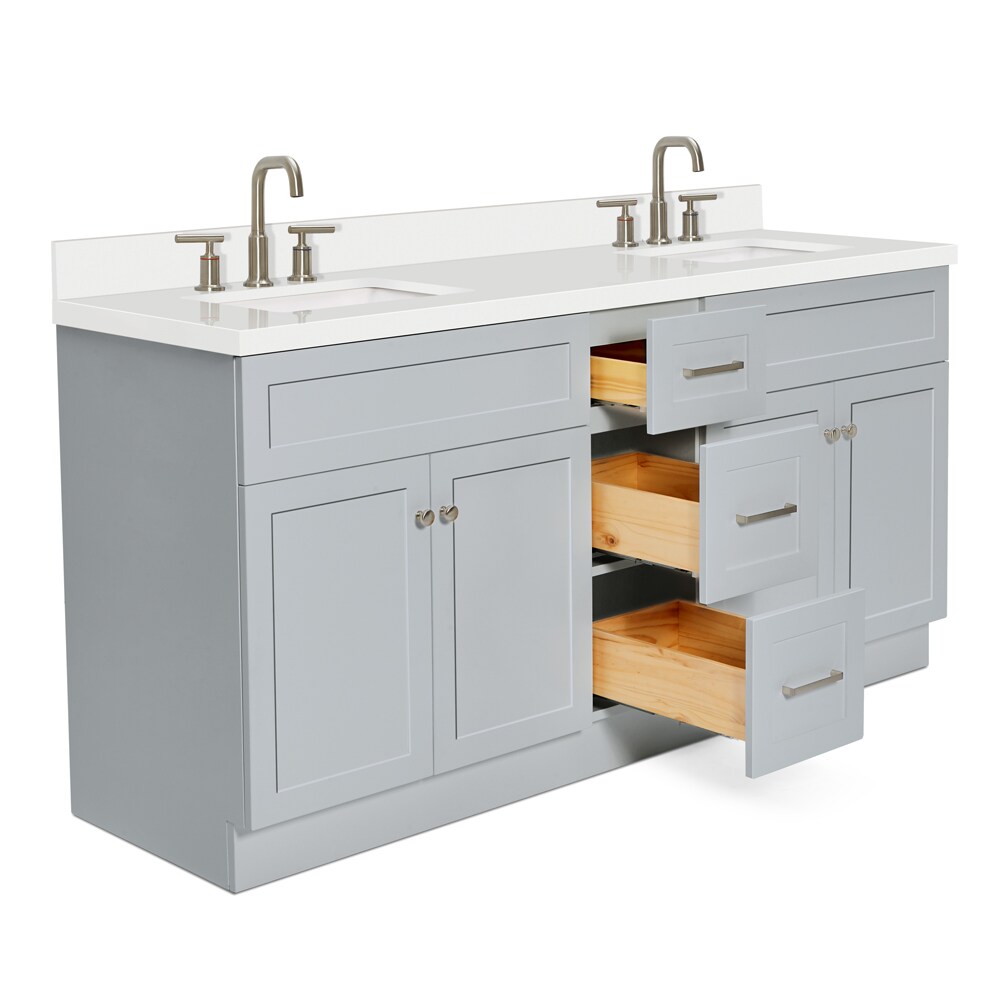 ARIEL F073D-WQ-VO-GRY Bath-Vanity-Combo - View #5