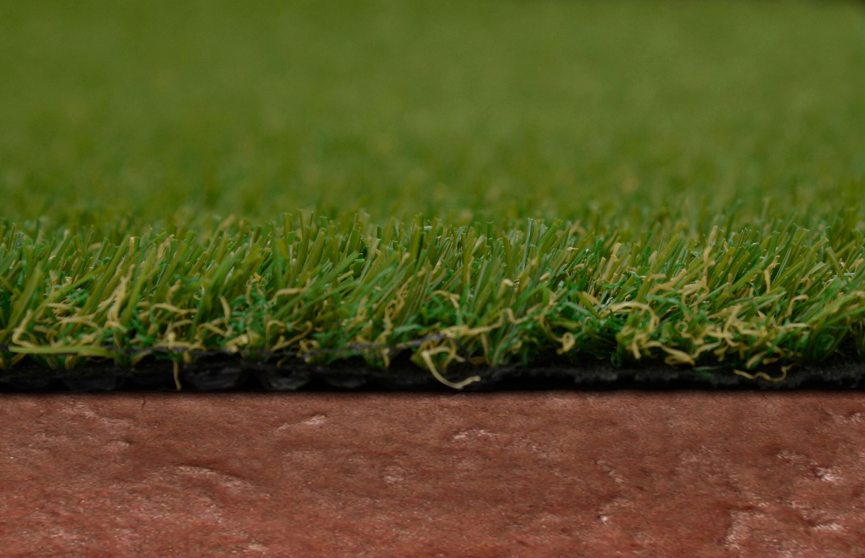 Green Polypropylene Artificial Grass Turf Rug, 4x6 ft