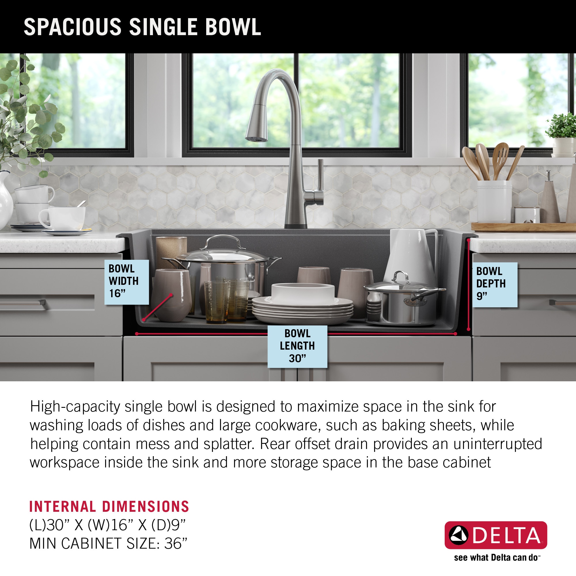 Delta 75A933-33S-DG Kitchen-Sinks - View #7