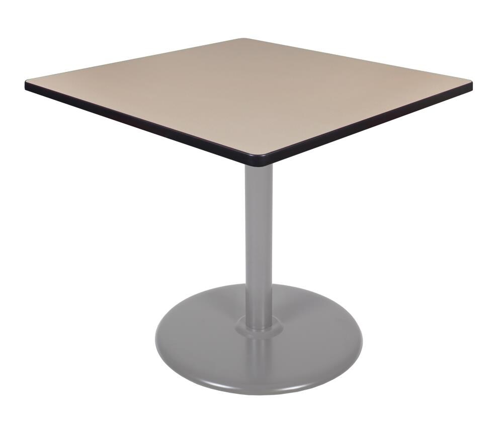 Regency TVP3636BEGY Breakroom Off-White 4-Person Training Table (36-in W x 29-in H)