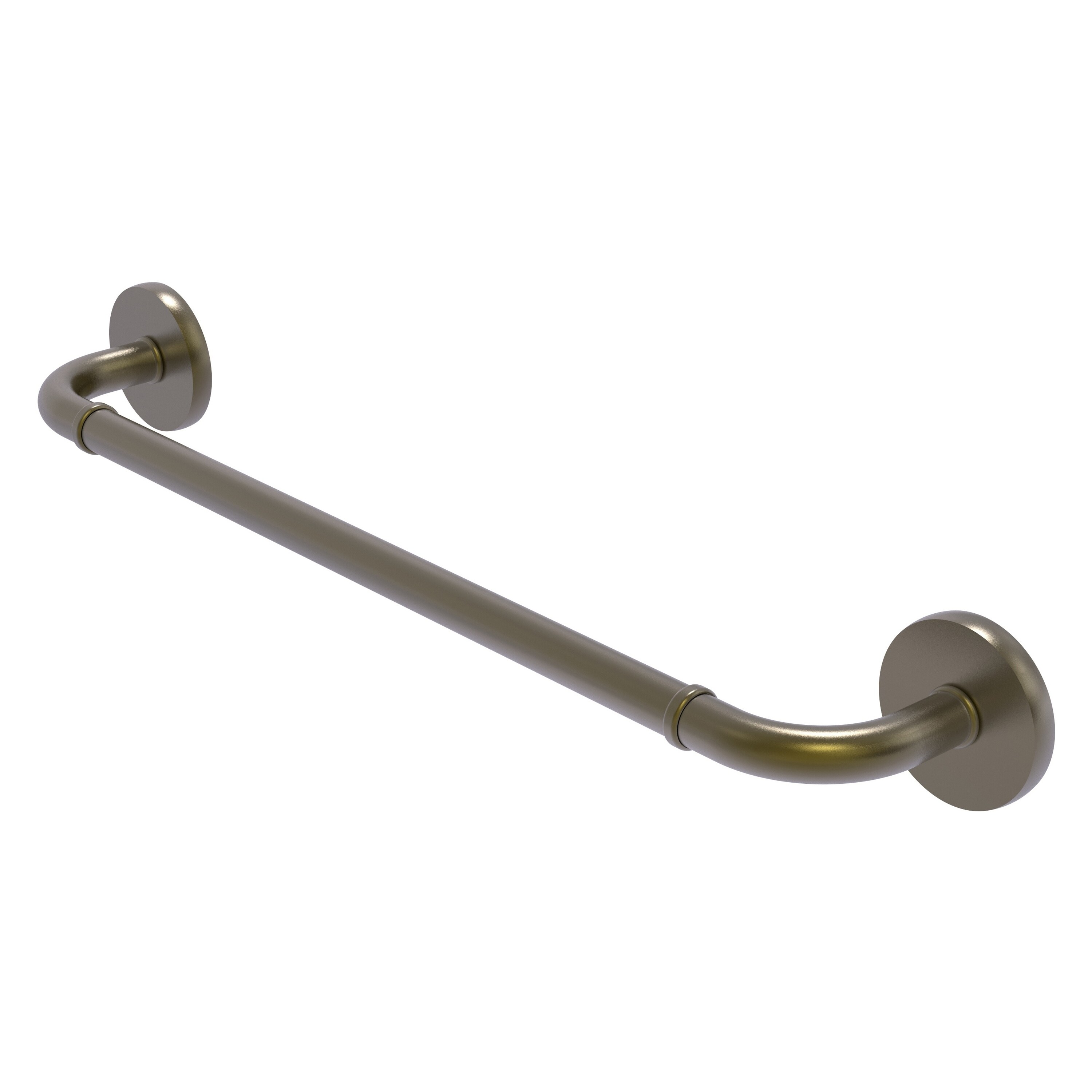 Allied Brass RM-41-18-ABR Remi 18-in Antique Brass Wall mount Single Towel Bar