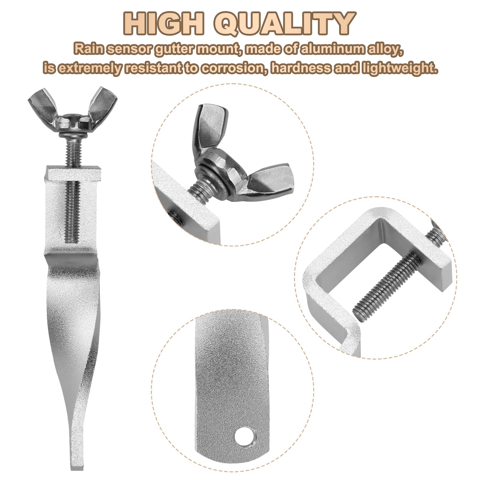 Afoxsos LAF0812F156 Gutter-Hangers-Brackets - View #3