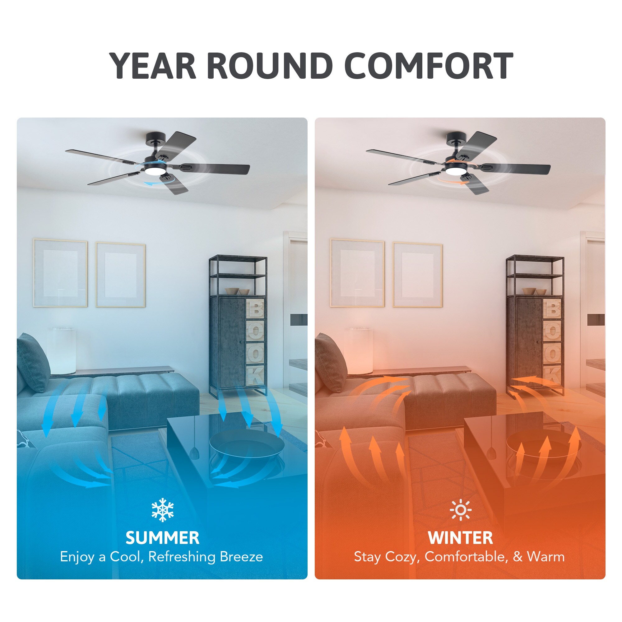 CO-Z CFN-1318-BK Ceiling-Fans - View #8