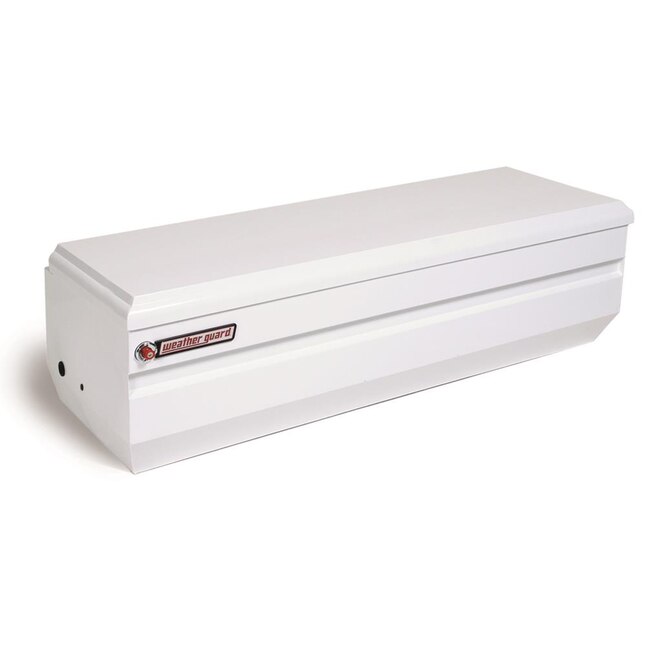 Weather Guard 62 White Steel Full Size Chest Truck Tool Box Weather Guard 62 White Steel Full Size Chest Truck Tool Box