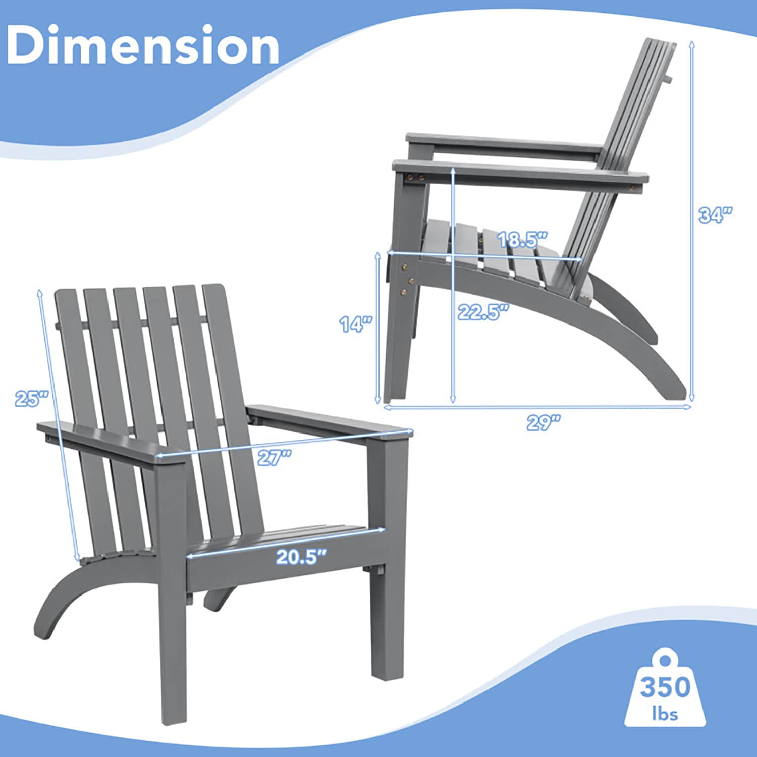 GZMR GM-EF-16835 Patio-Chairs - View #4