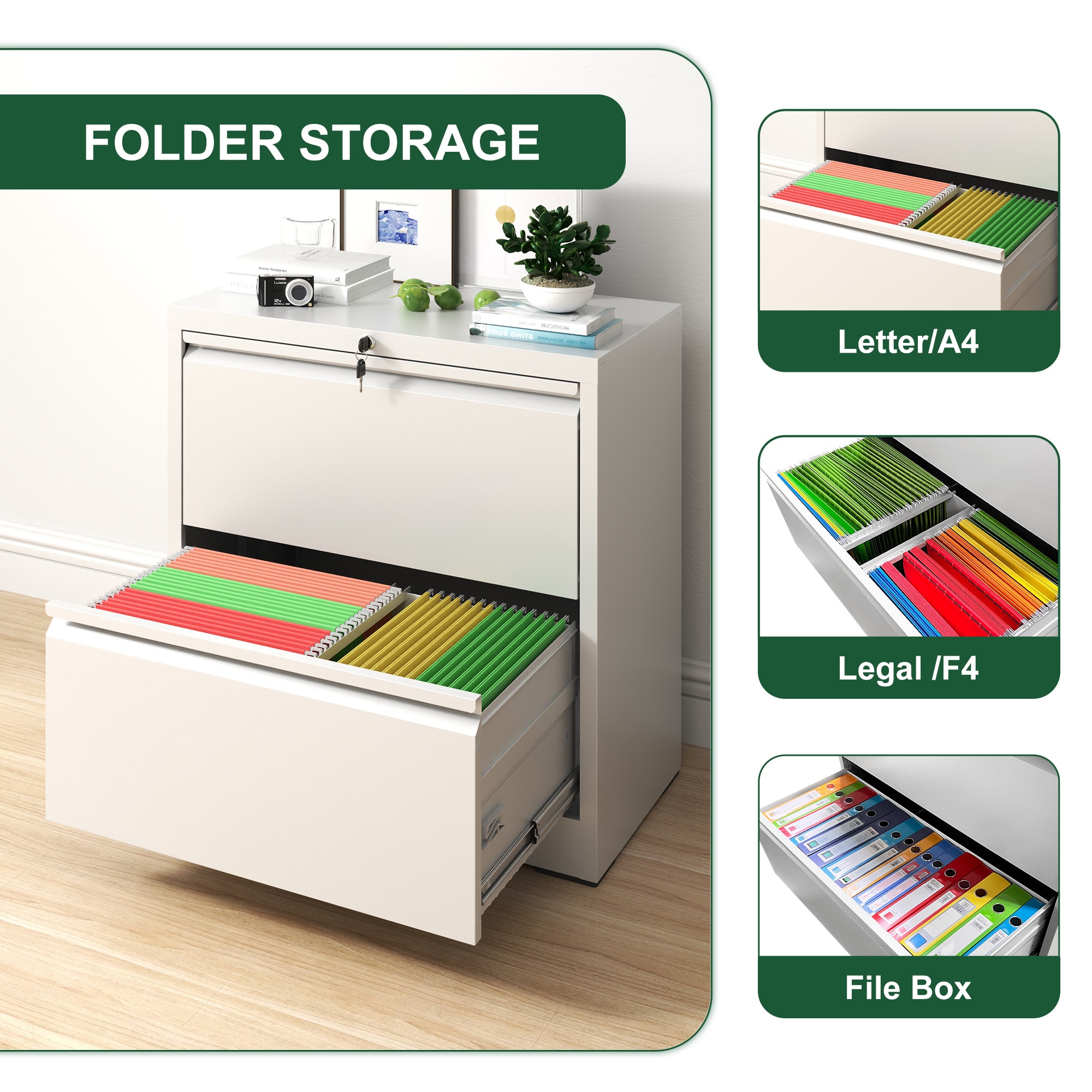 Kahomvis O4-QPMAKE-08 Storage-Cabinets - View #5