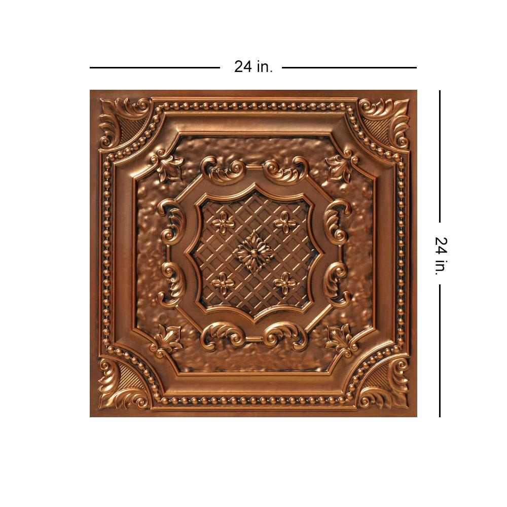 From Plain to Beautiful in Hours DCT04AC-24X24-10 Ceiling-Tile - View #4
