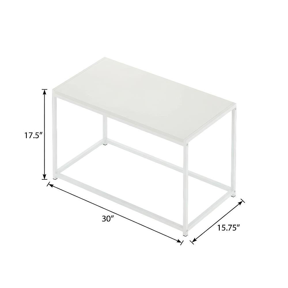 FurniFact BO4058674WHT Coffee-Tables - View #4