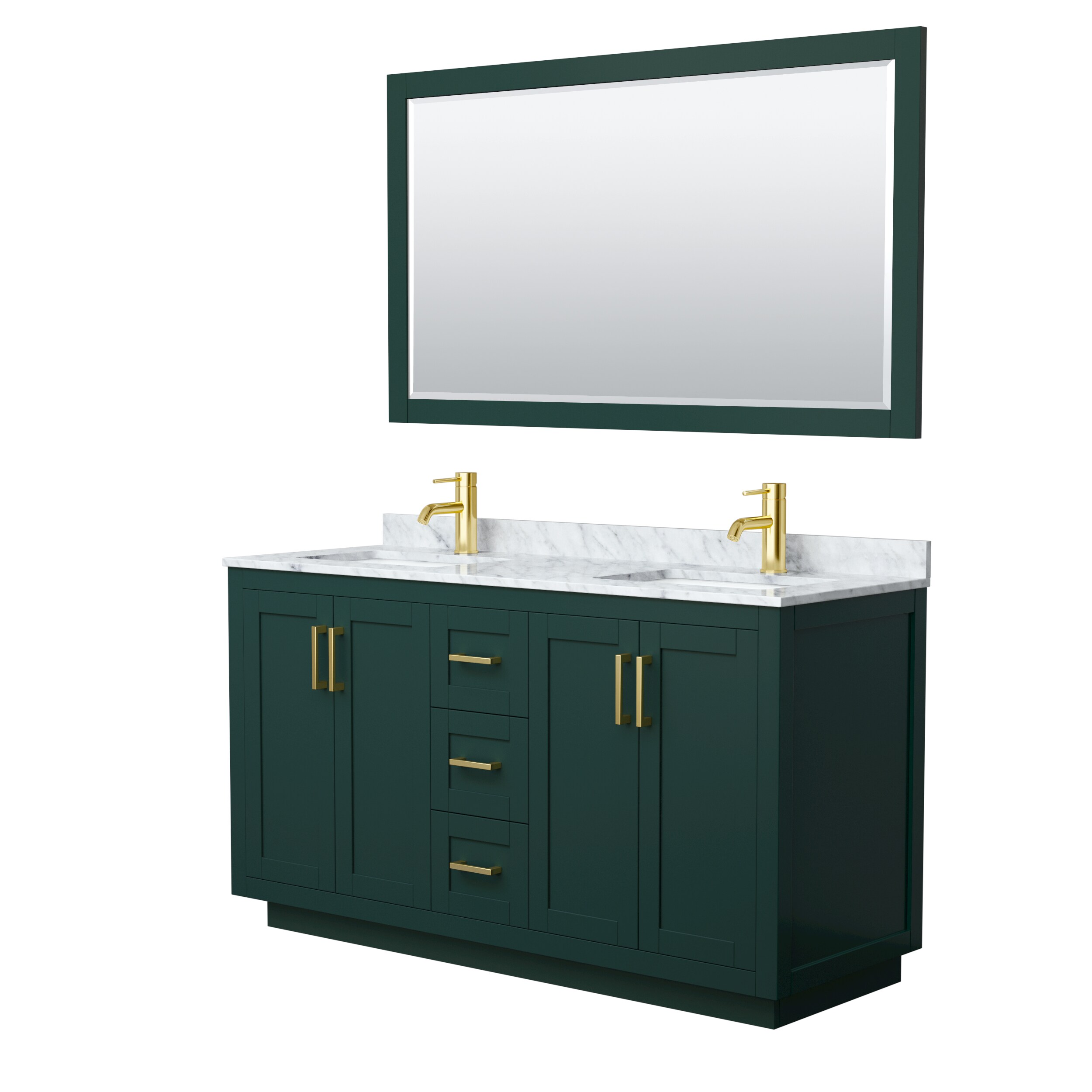 Wyndham Collection WCF292960DGDCMUNSM58 Bath-Vanity-Combo - View #2